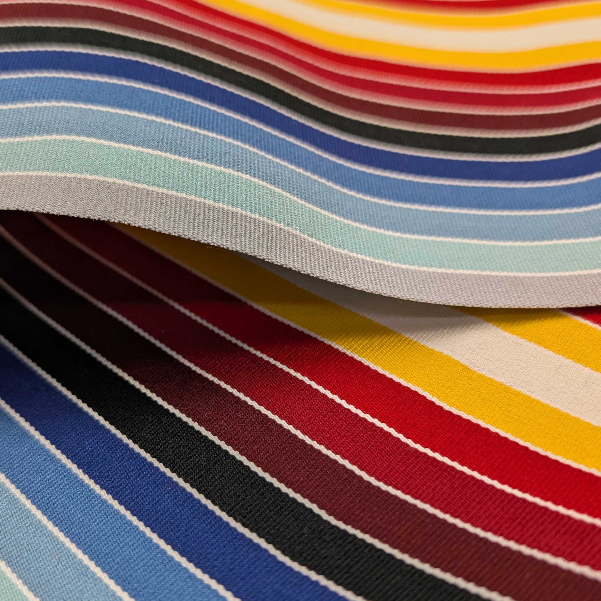 Deckchair Striped Canvas Image