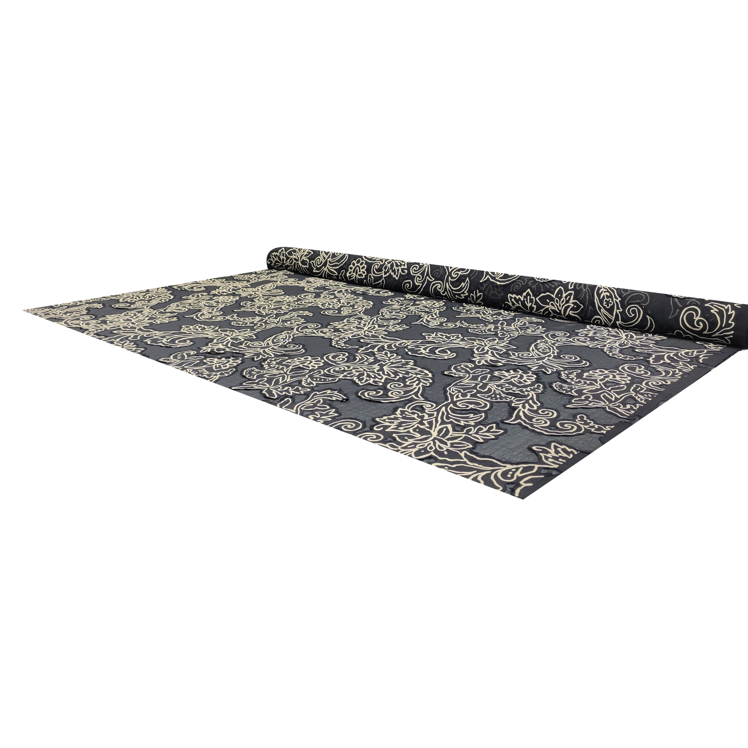 Devorè High Fashion Flowers Cream and Black