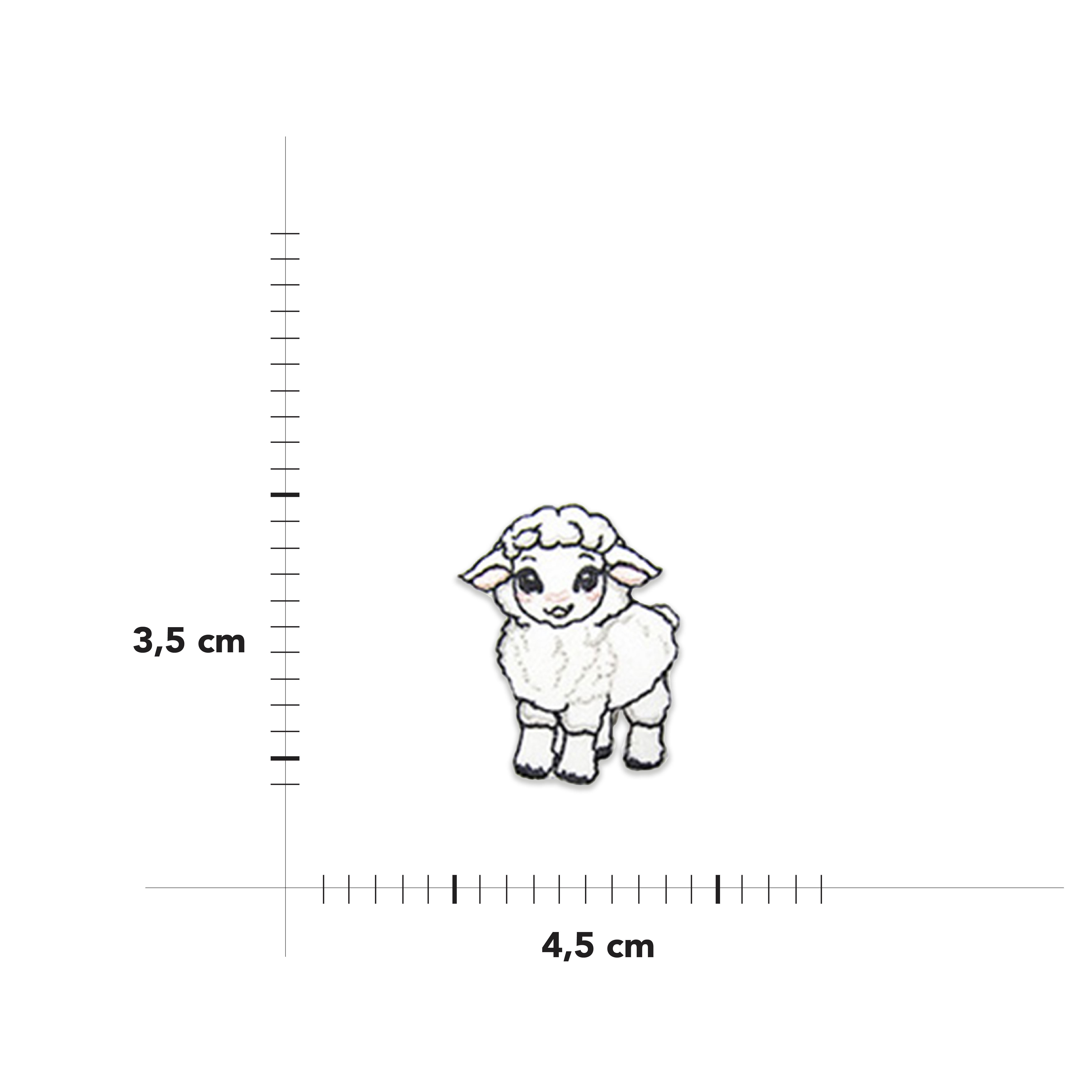 Heat-Adhesive Application Lamb Image