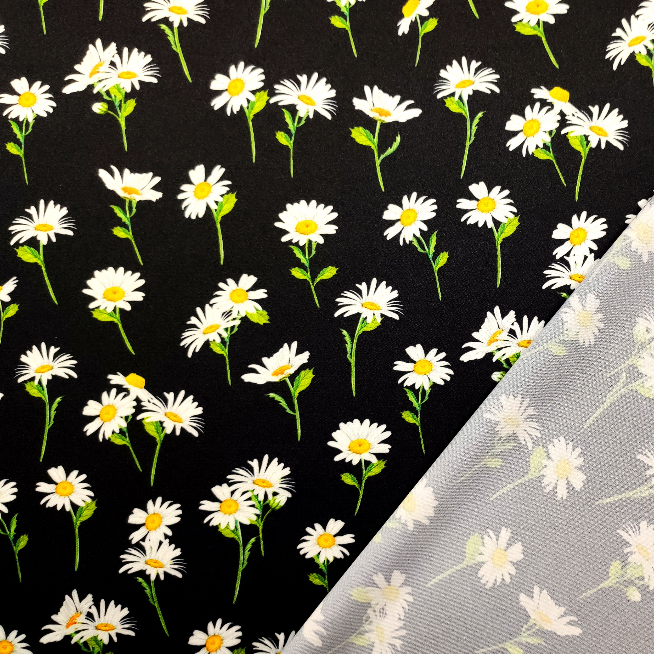 Ensemble élastiqué Rasetto Fashion Black Daisies