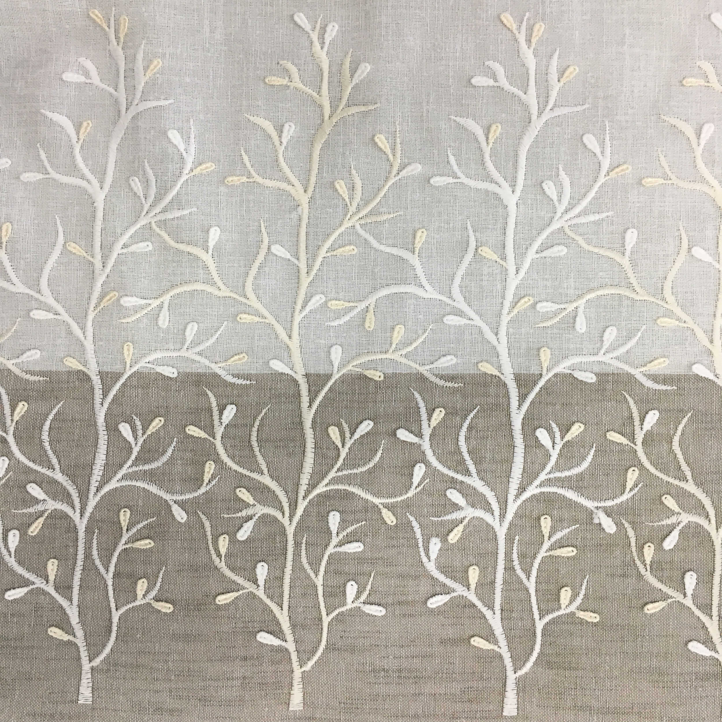 Scampiolo Classical Curtain Ramage Dove Grey 200x320 cm Image