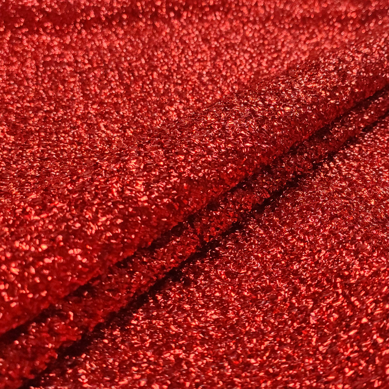 Maglina Elasticizzata Lurex Crespo Rosso Image