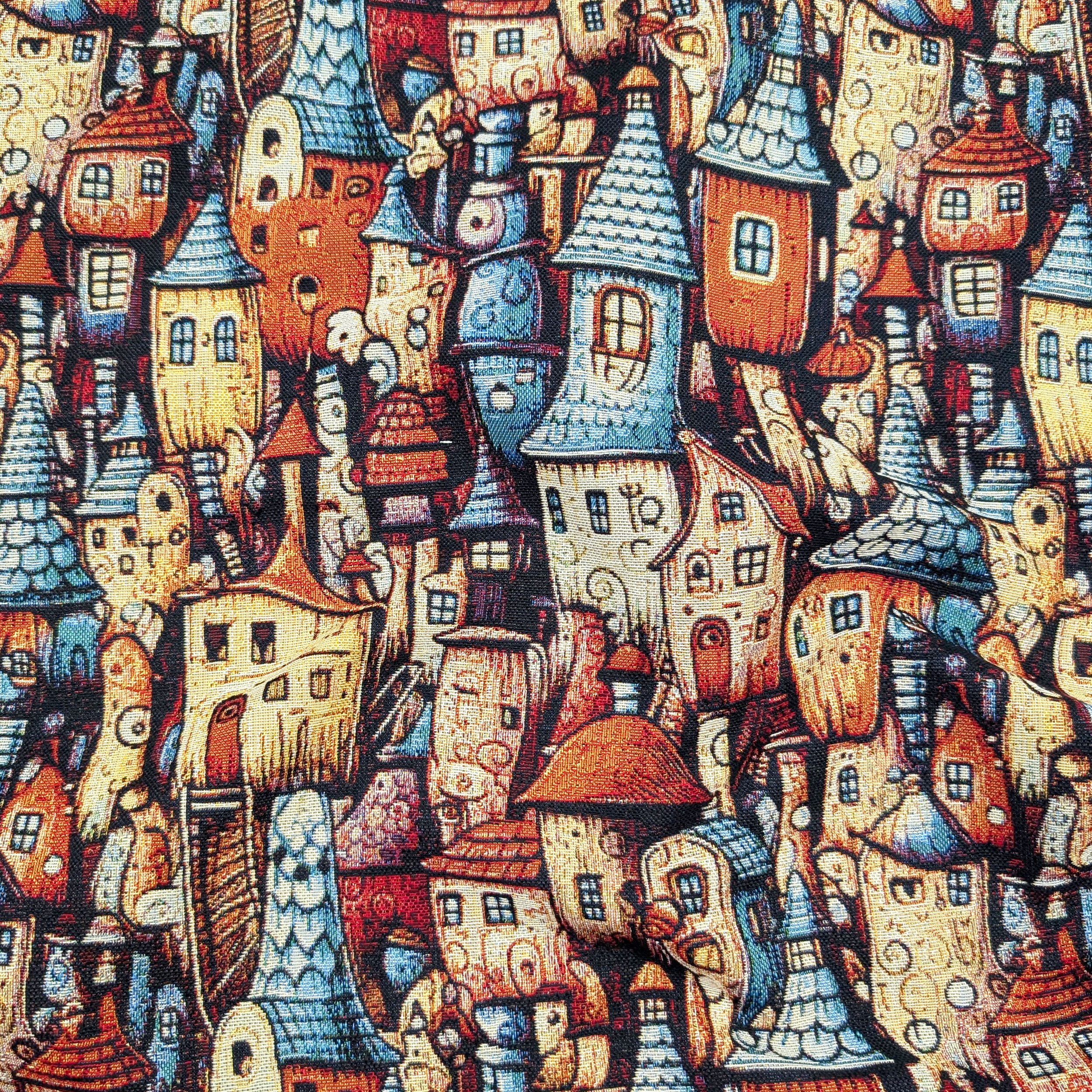 City of Fantasy Gobelin Fabric Image