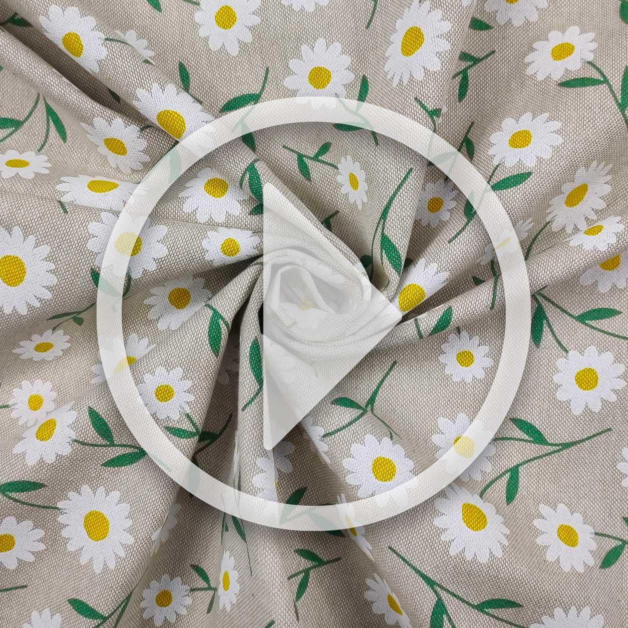 Panama Decor Fantasy Daisies Image