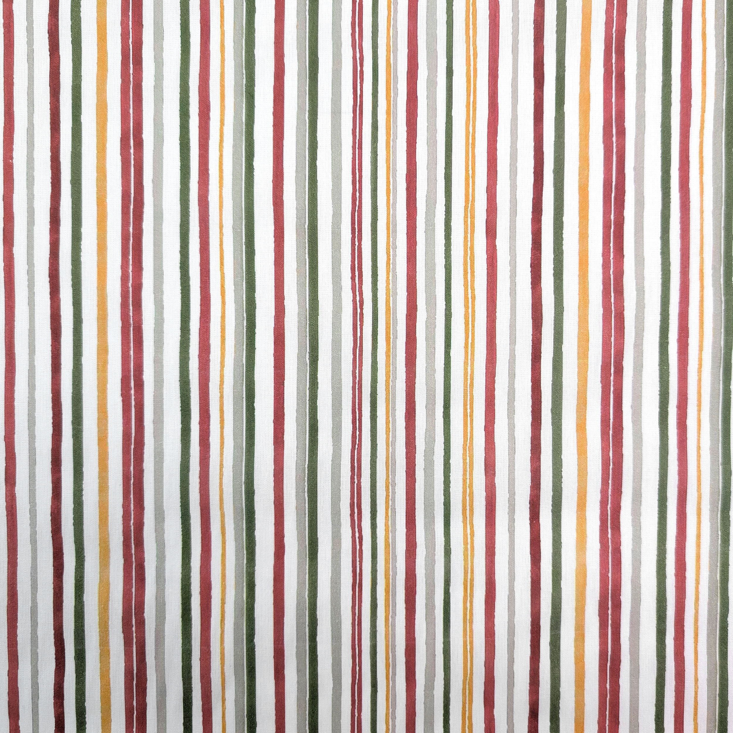 Multicoloured Vertical Stripes Percale Cotton Image