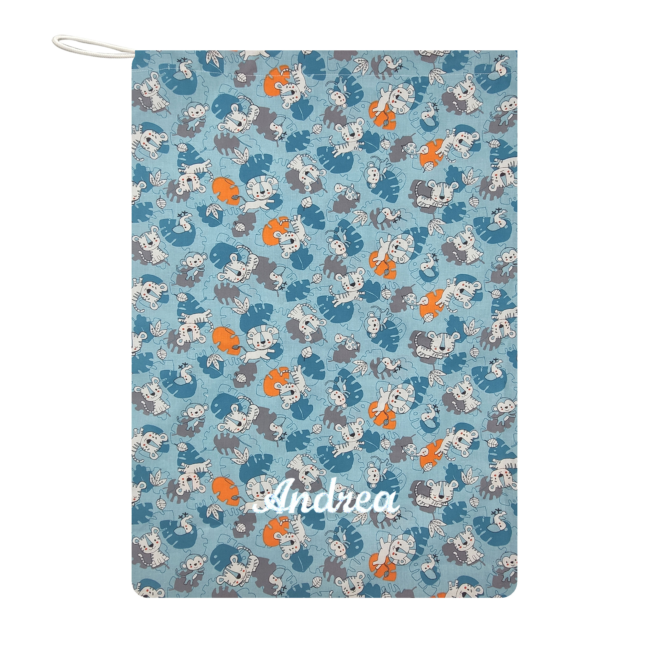 Sac de jardin d'enfants Fond bleu clair Image