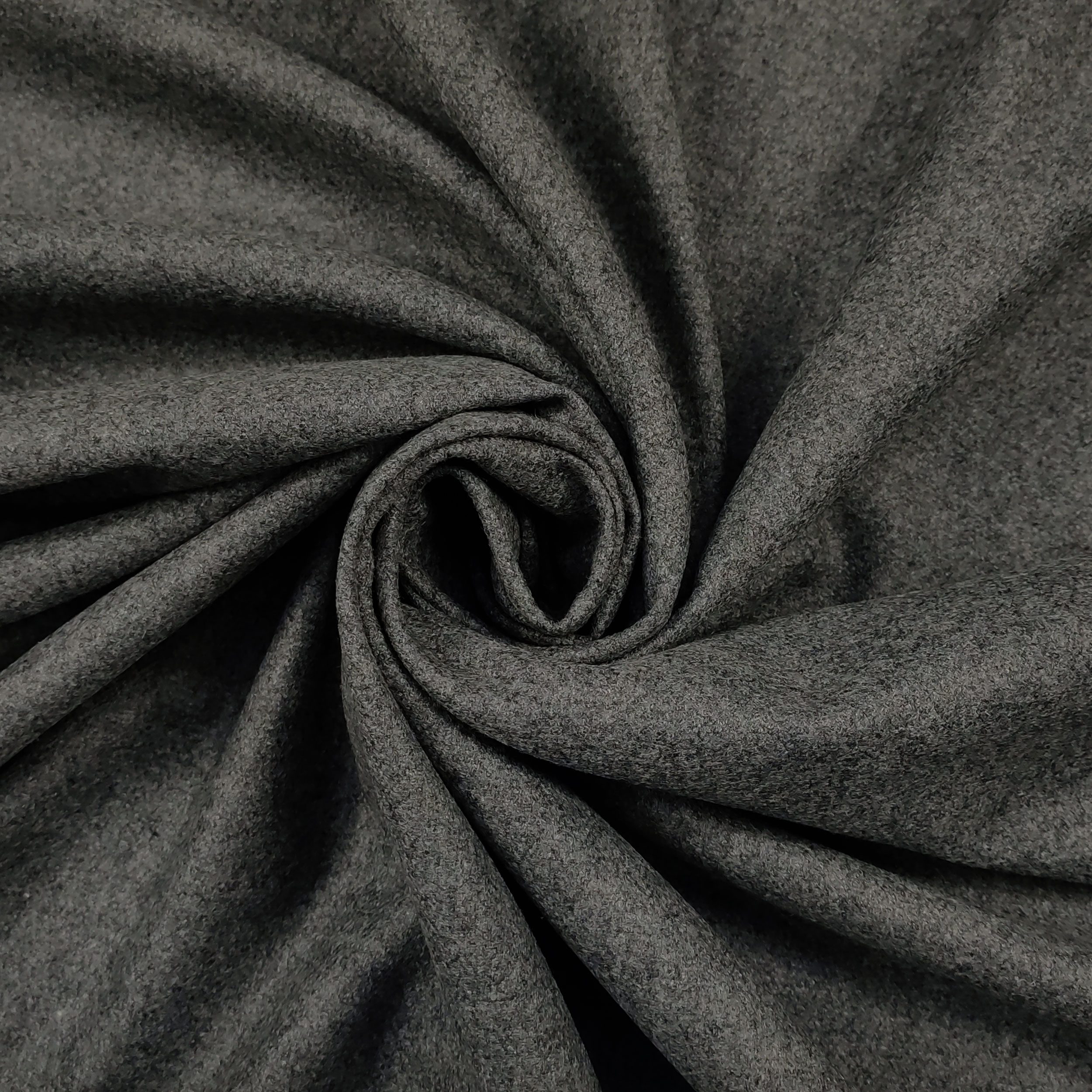 Flanelle en laine cachemire gris foncé Image