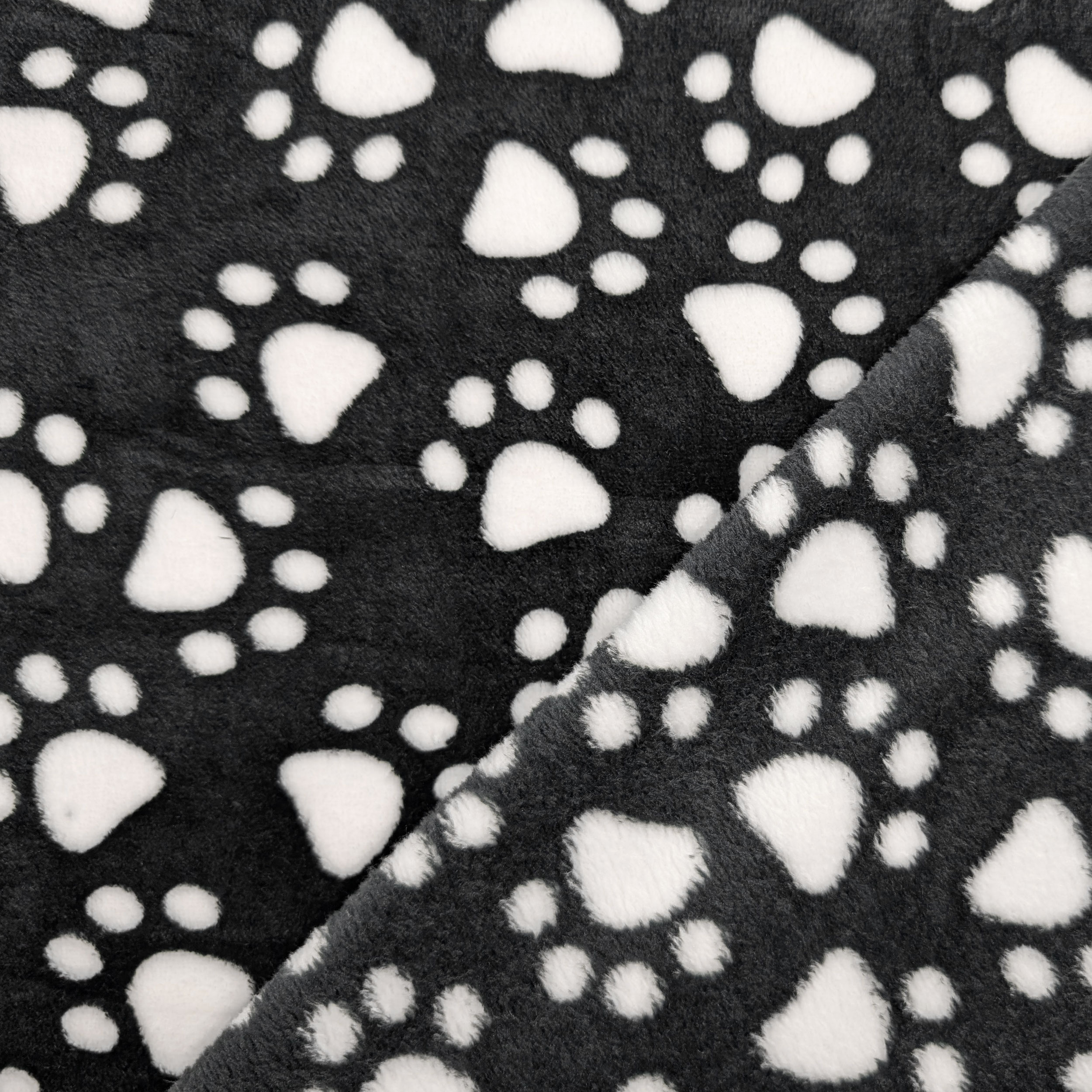 Cashmere Hand Fleece White Orme Background Black Image