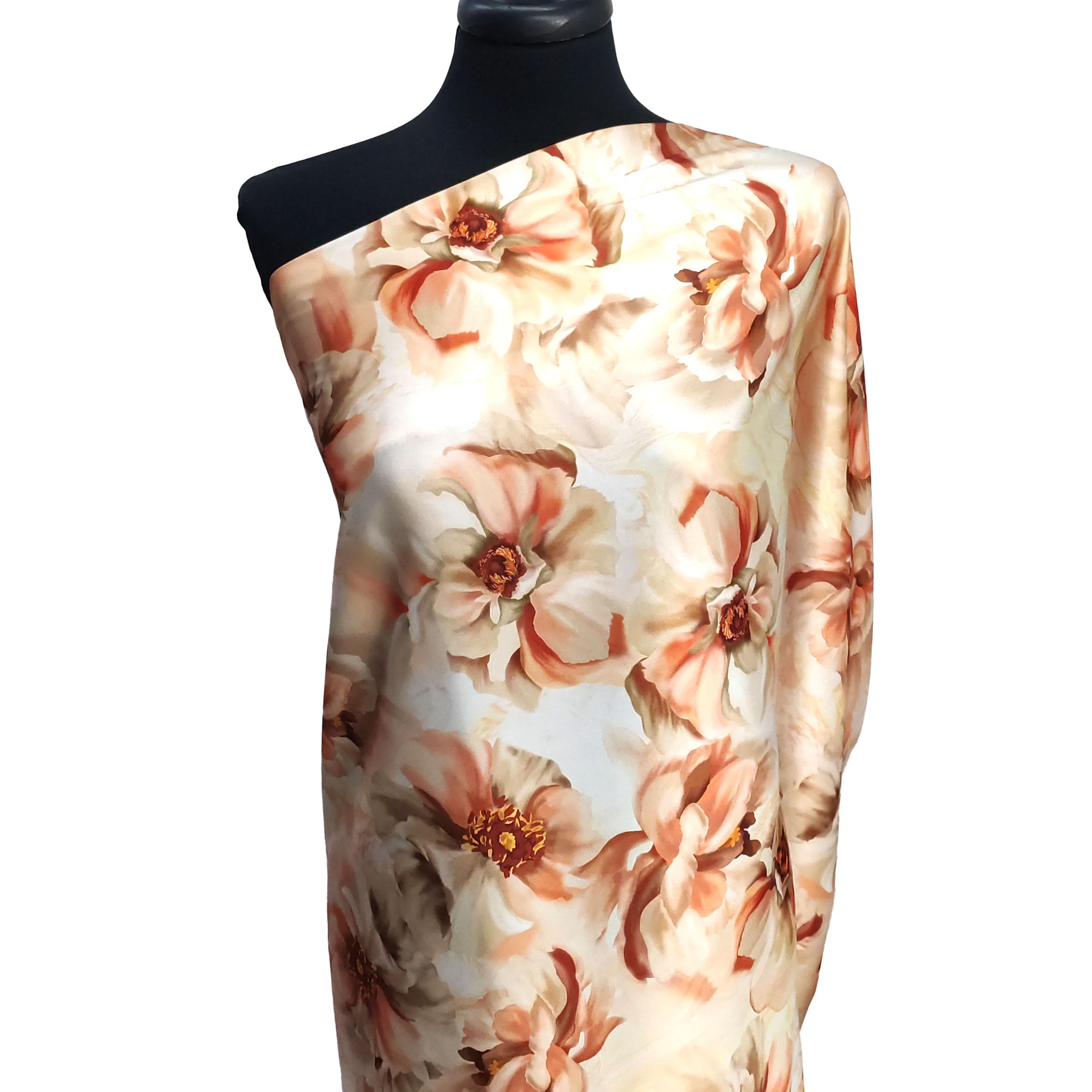 Elasticated Shave Set Fashion Flowers Peach