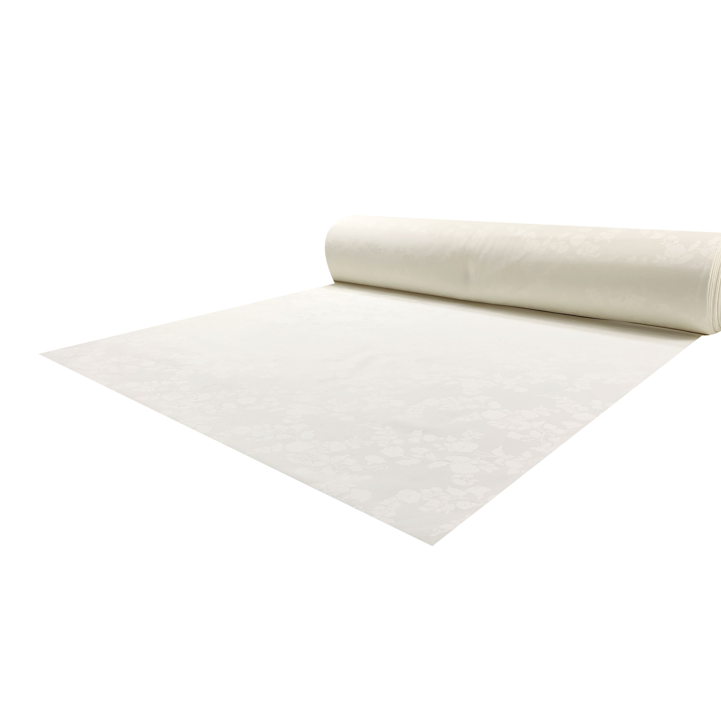 Tissu Flanders en coton blanc laiteux