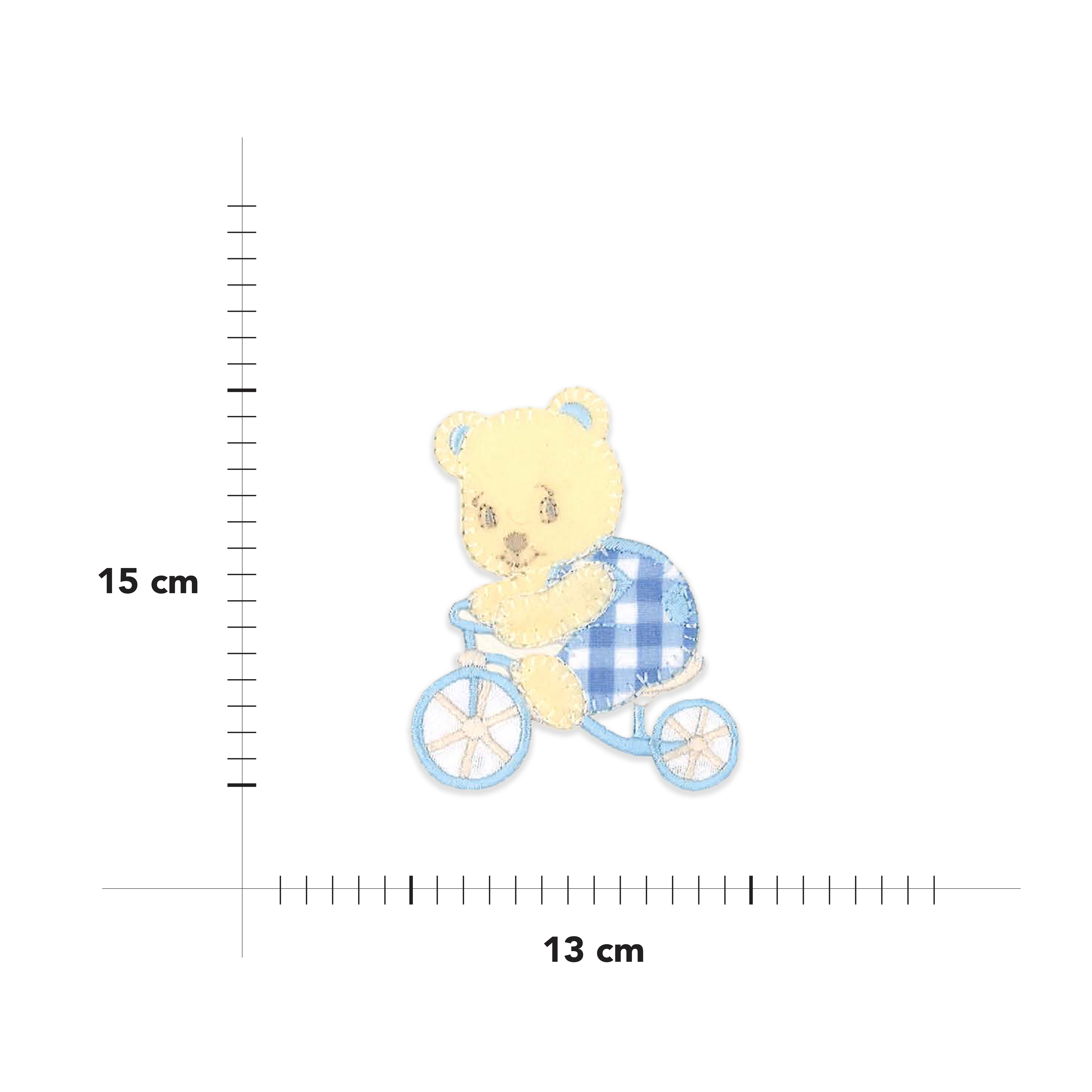 Thermoadhesive application Bicycle Bear Image