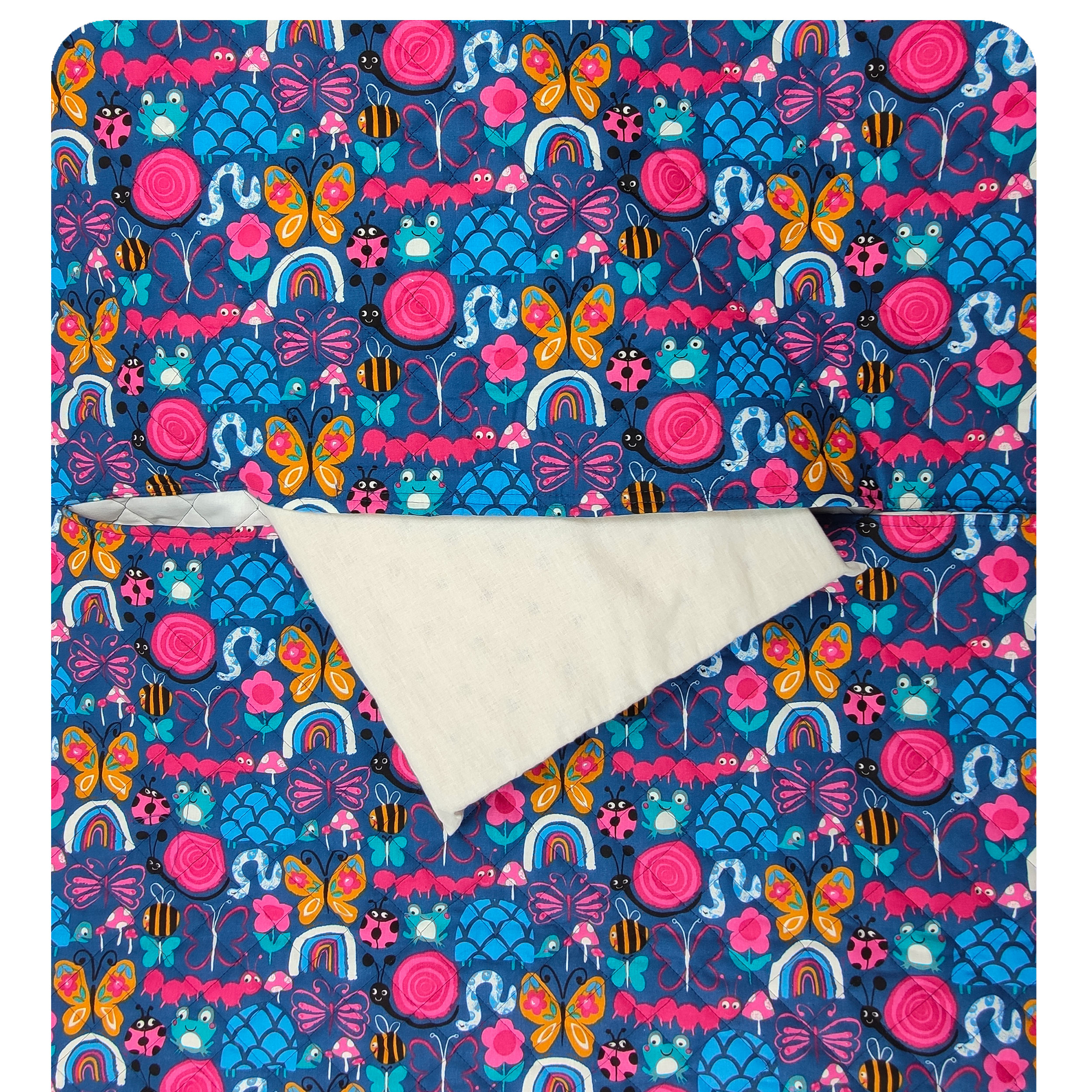 Sac de couchage à motifs d'animaux Fond bleu