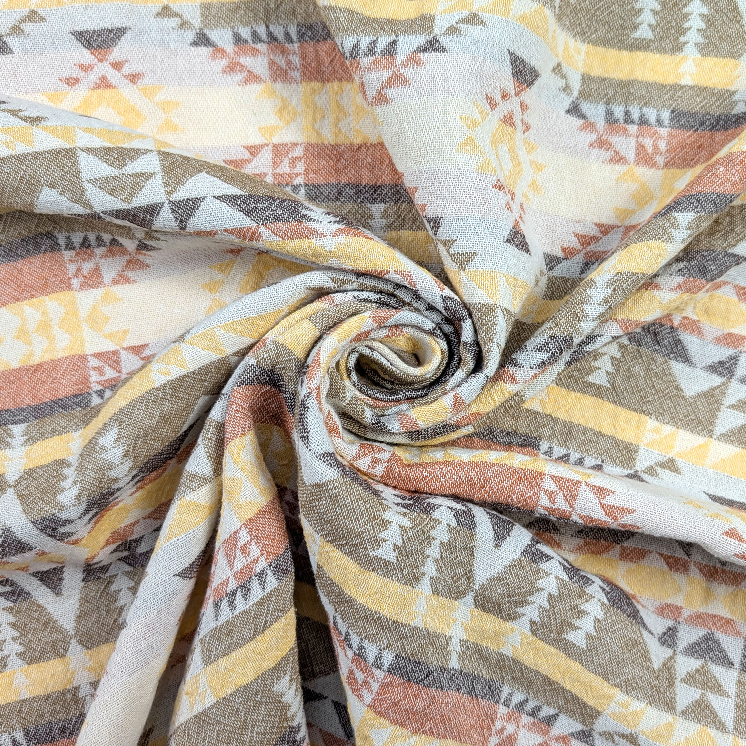 Mixed Cotton Ethnic Fantasy Warm Tones Image