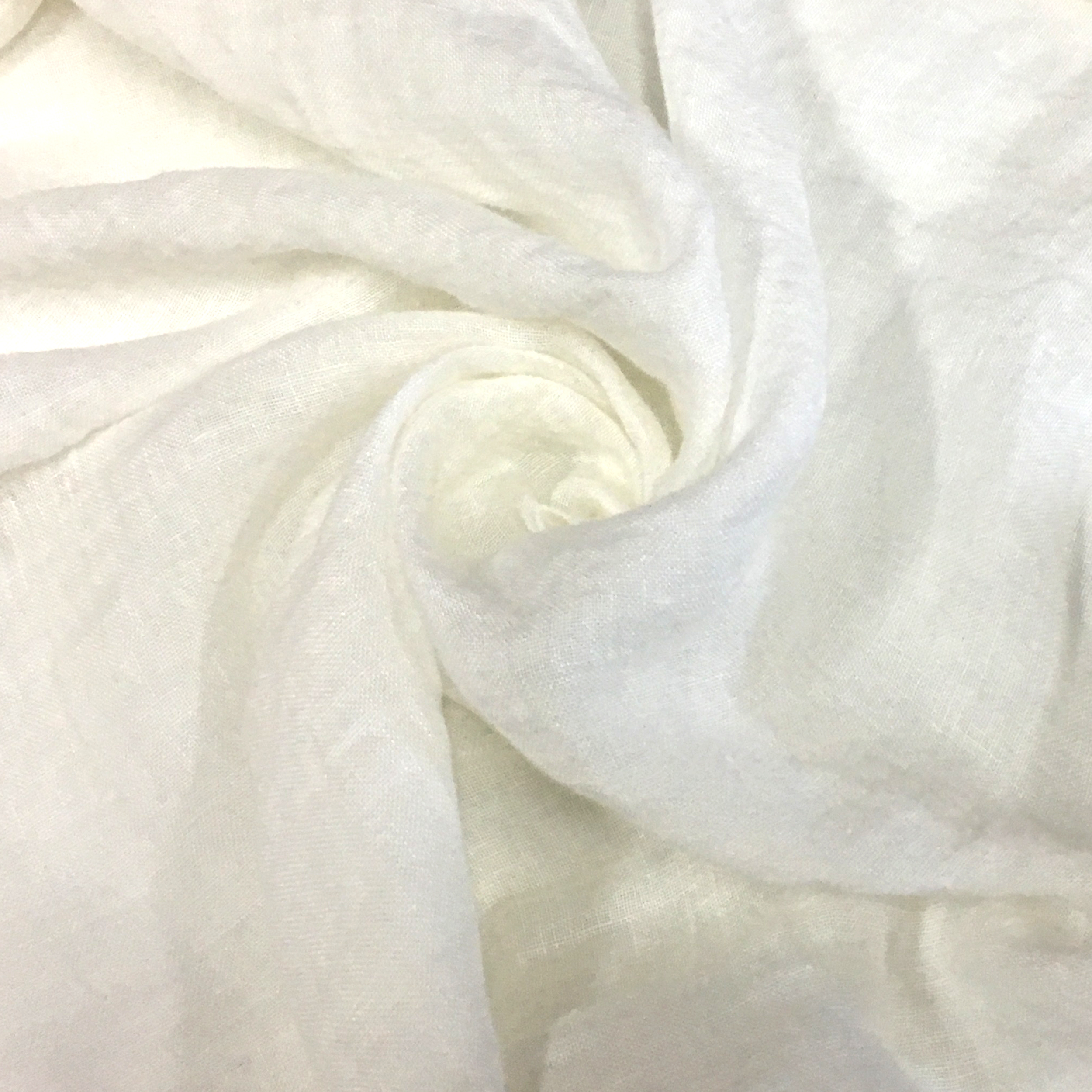 100% Natural Wrinkled Linen Curtain Fabric Image