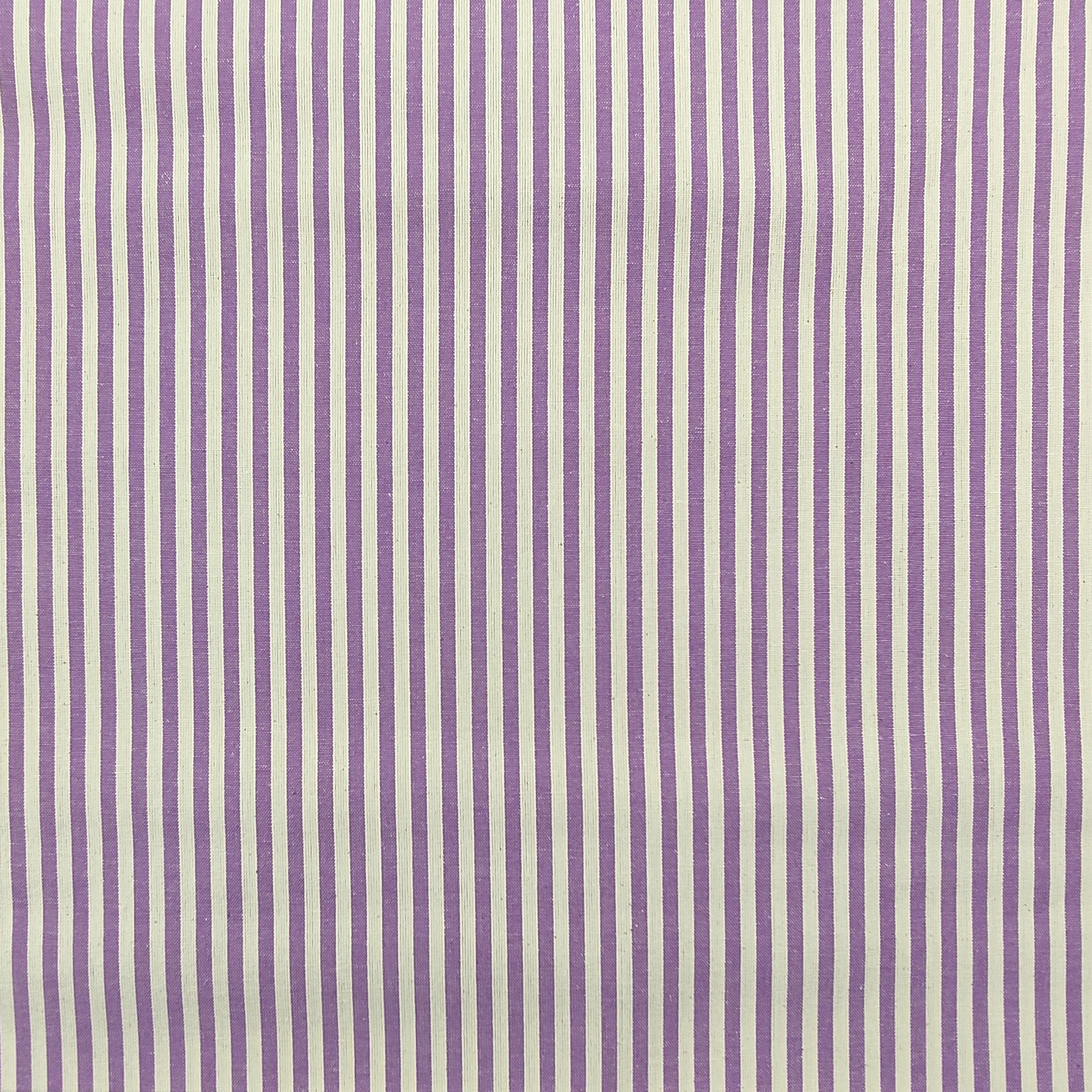 Pure Cotton Striped Tablecloth Fabric Image