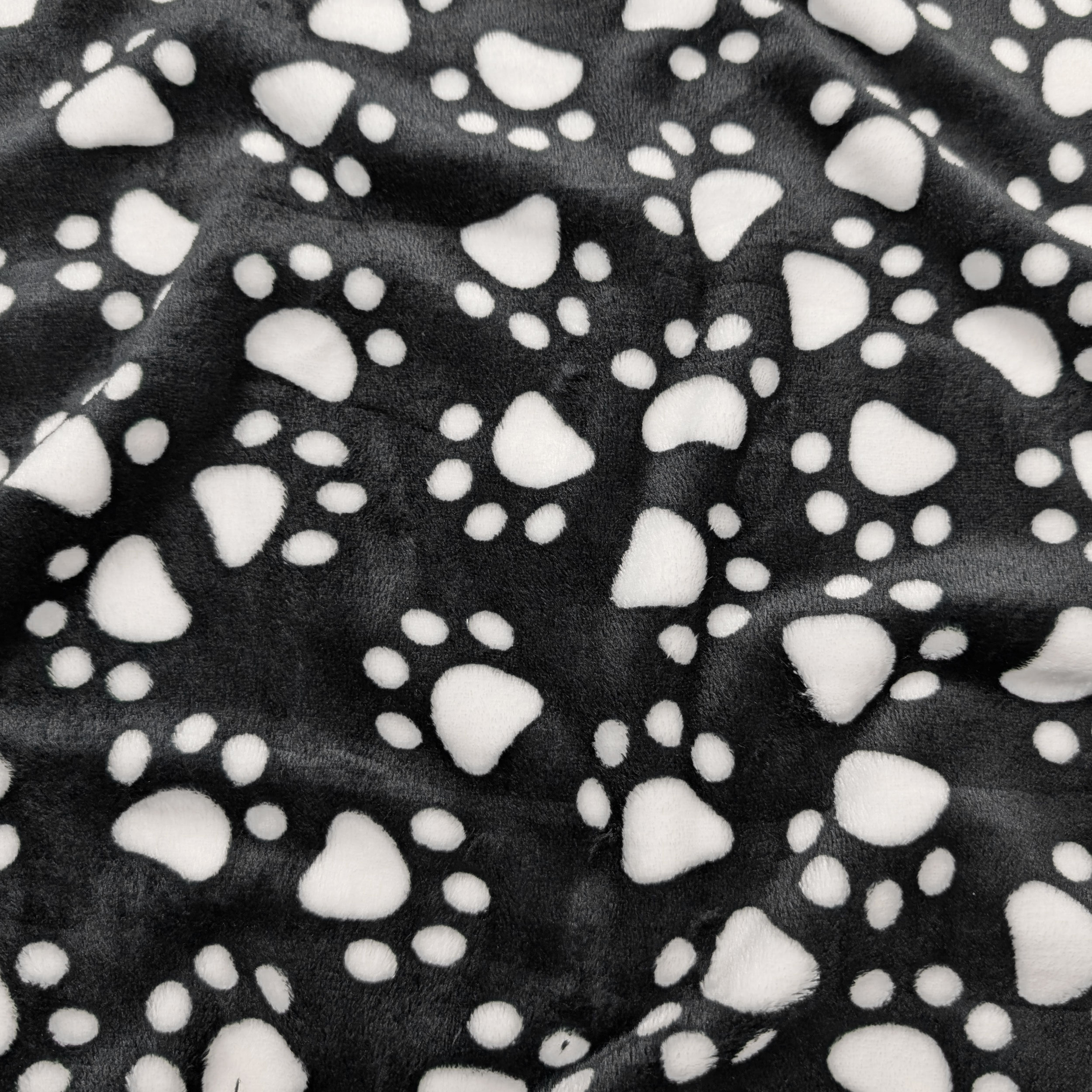 Cashmere Hand Fleece White Orme Background Black Image