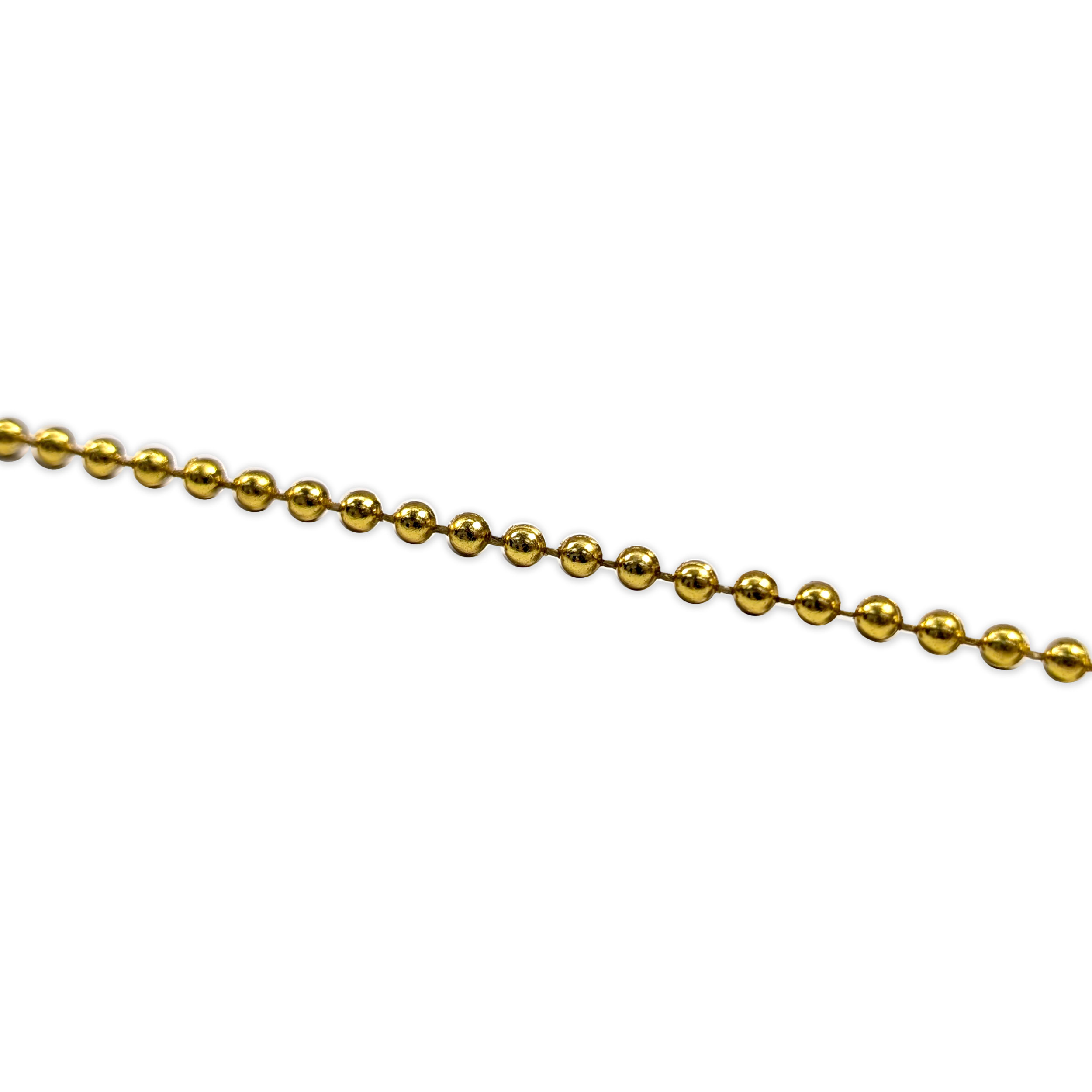 String of Gold Decorative Pearls Image