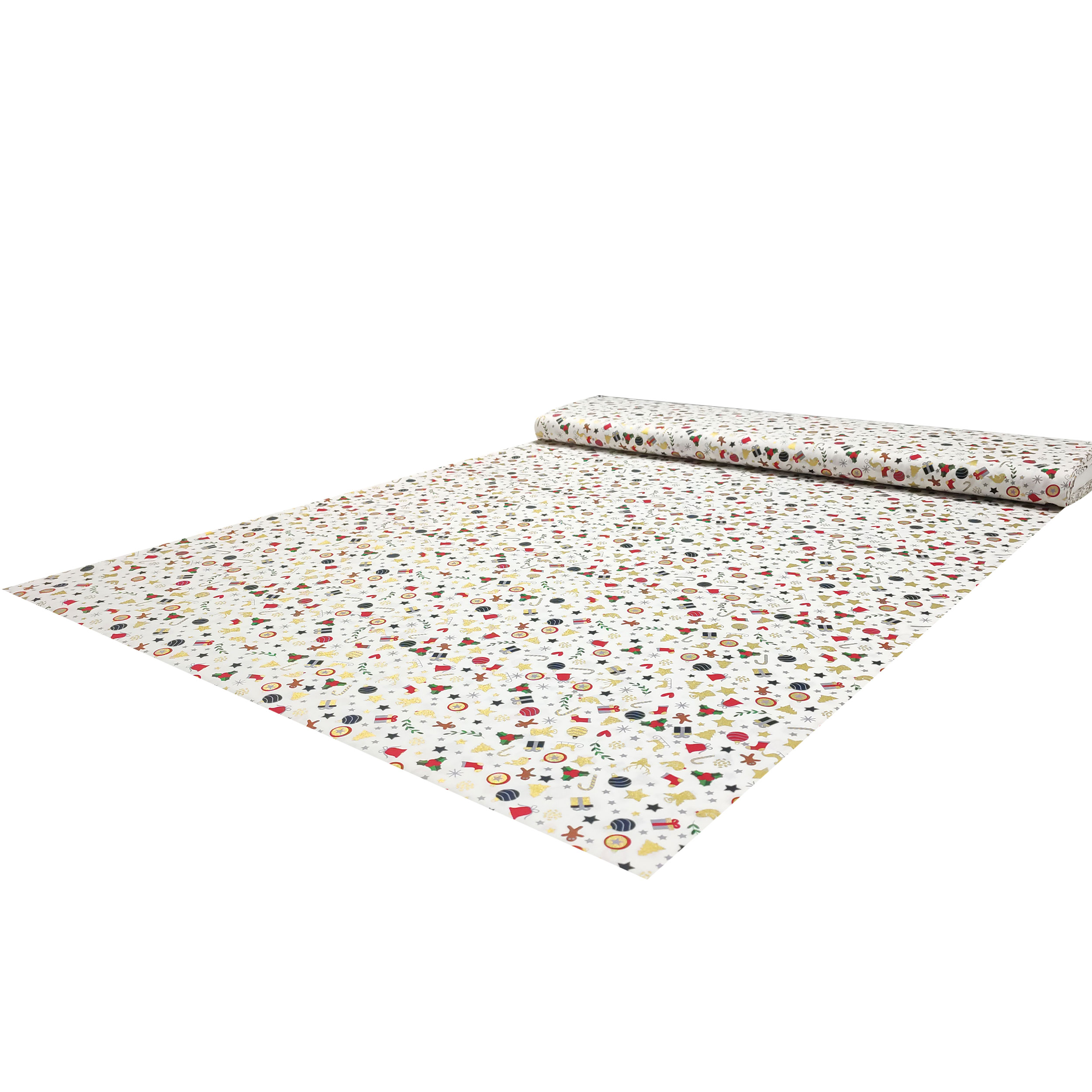Lurex Décoration de Noël Tissu de coton Image