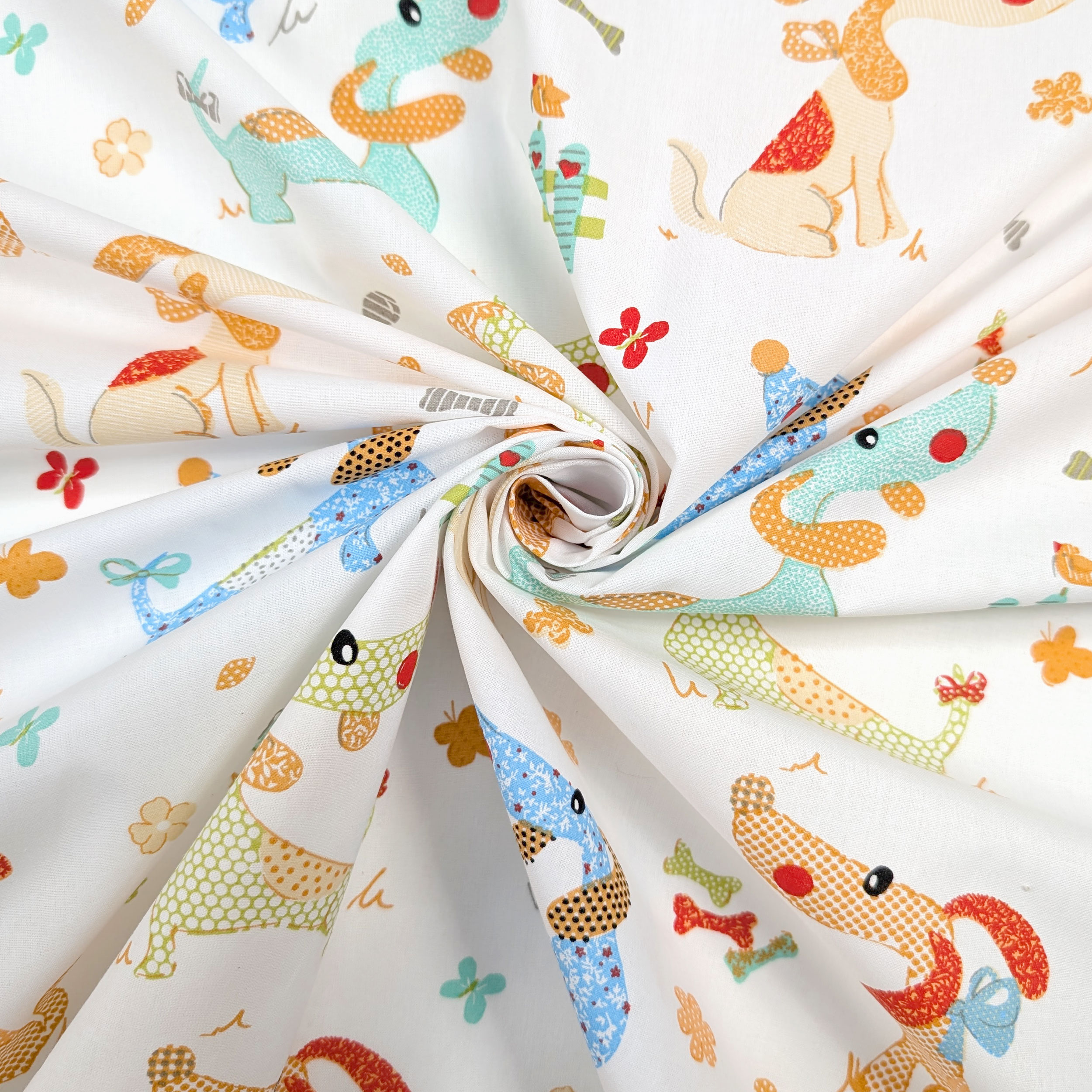 Cotton Coloured Doggies Image