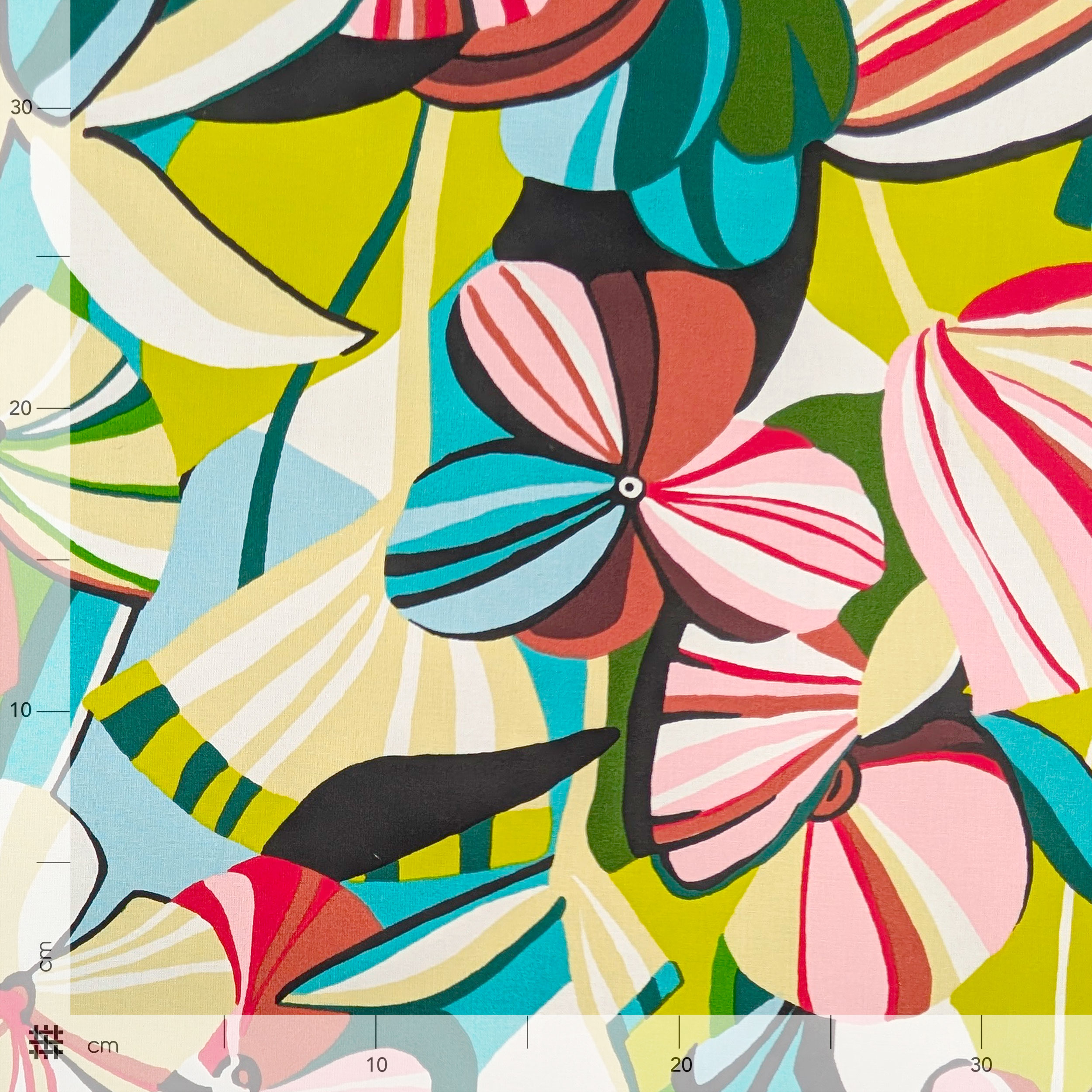 Multicolour Floral Fantasy Cotton Image