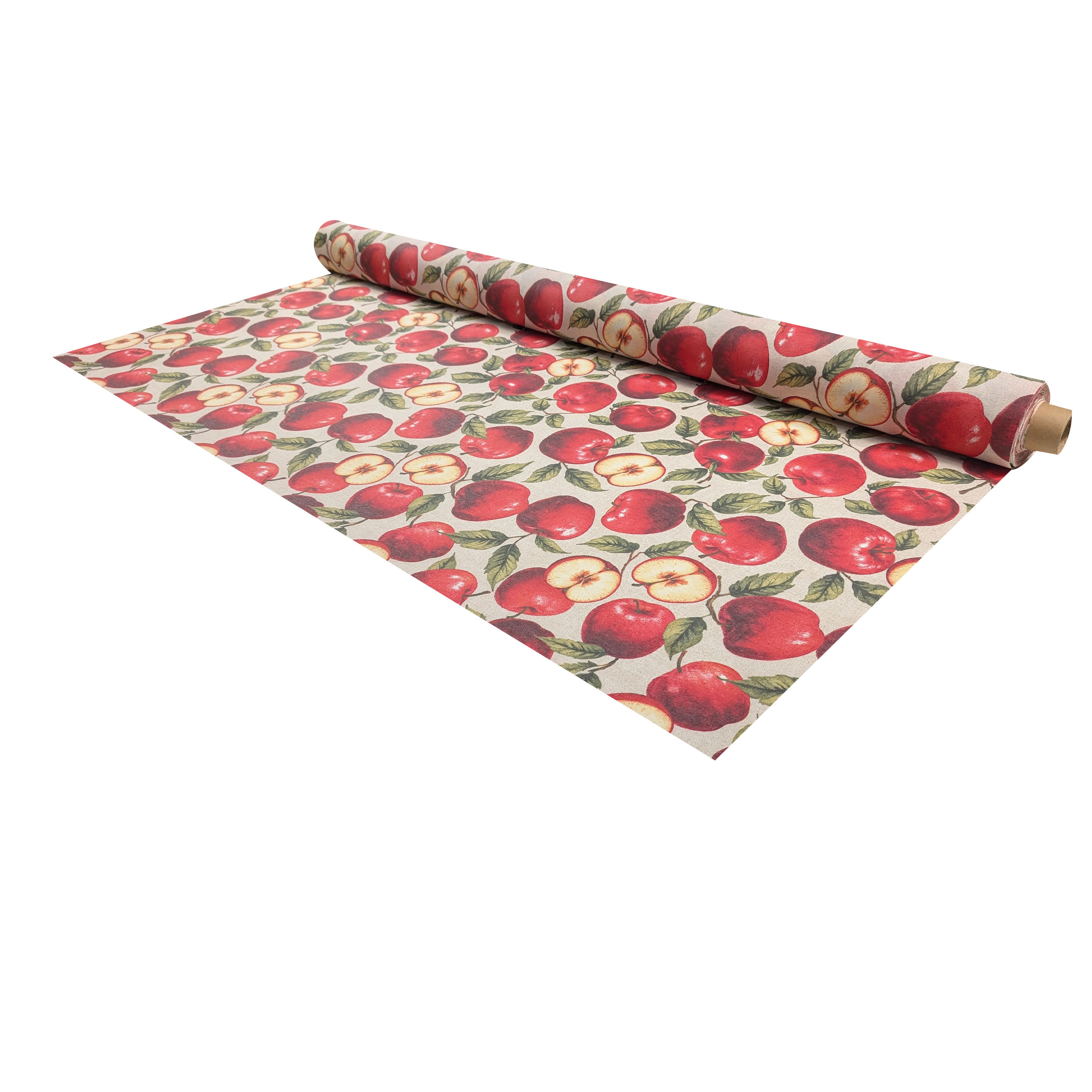 Fabric for Resin Tablecloth Apples Image