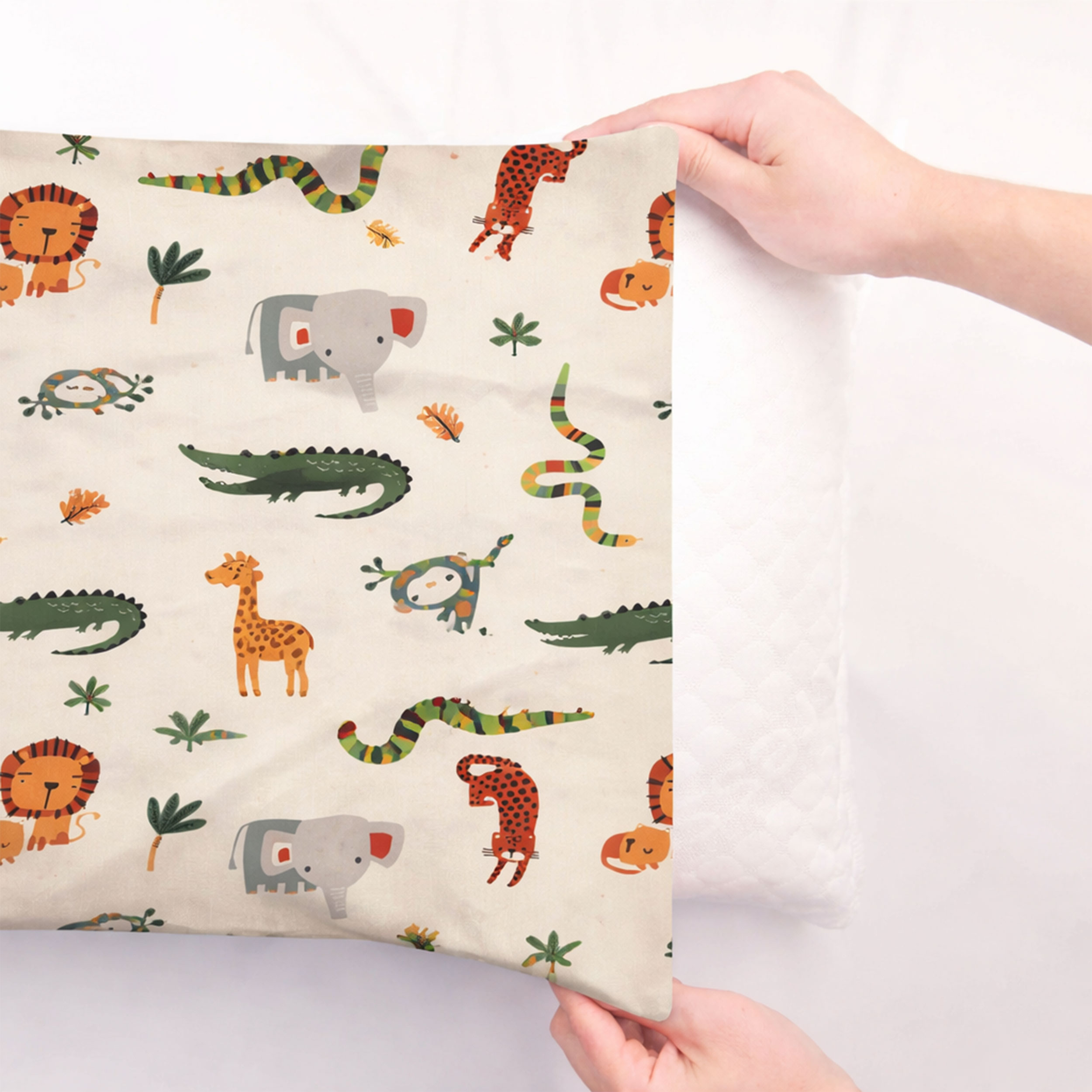 Savannah Animals Pillowcase Image