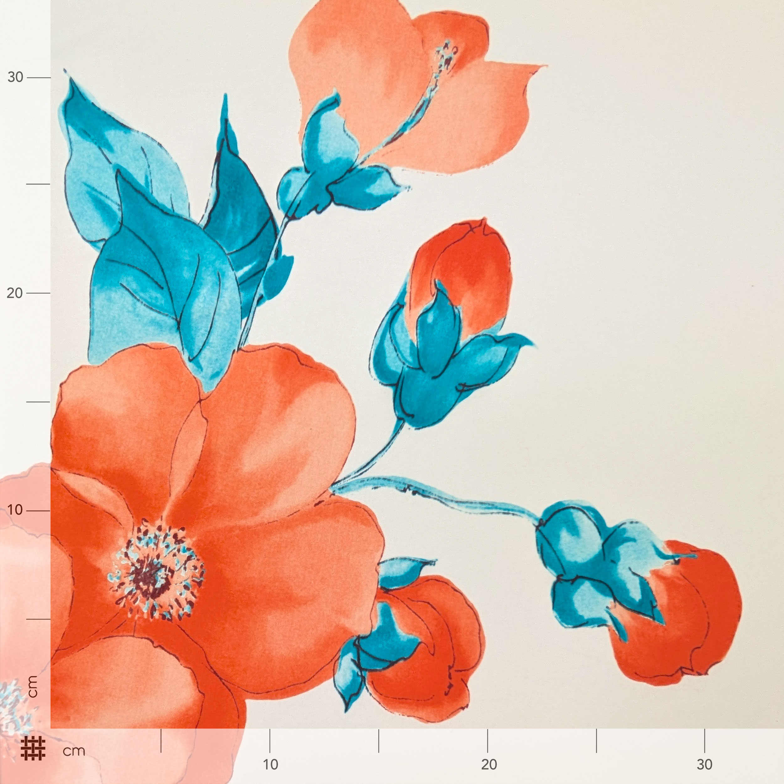 Maglina Red Flowers Image