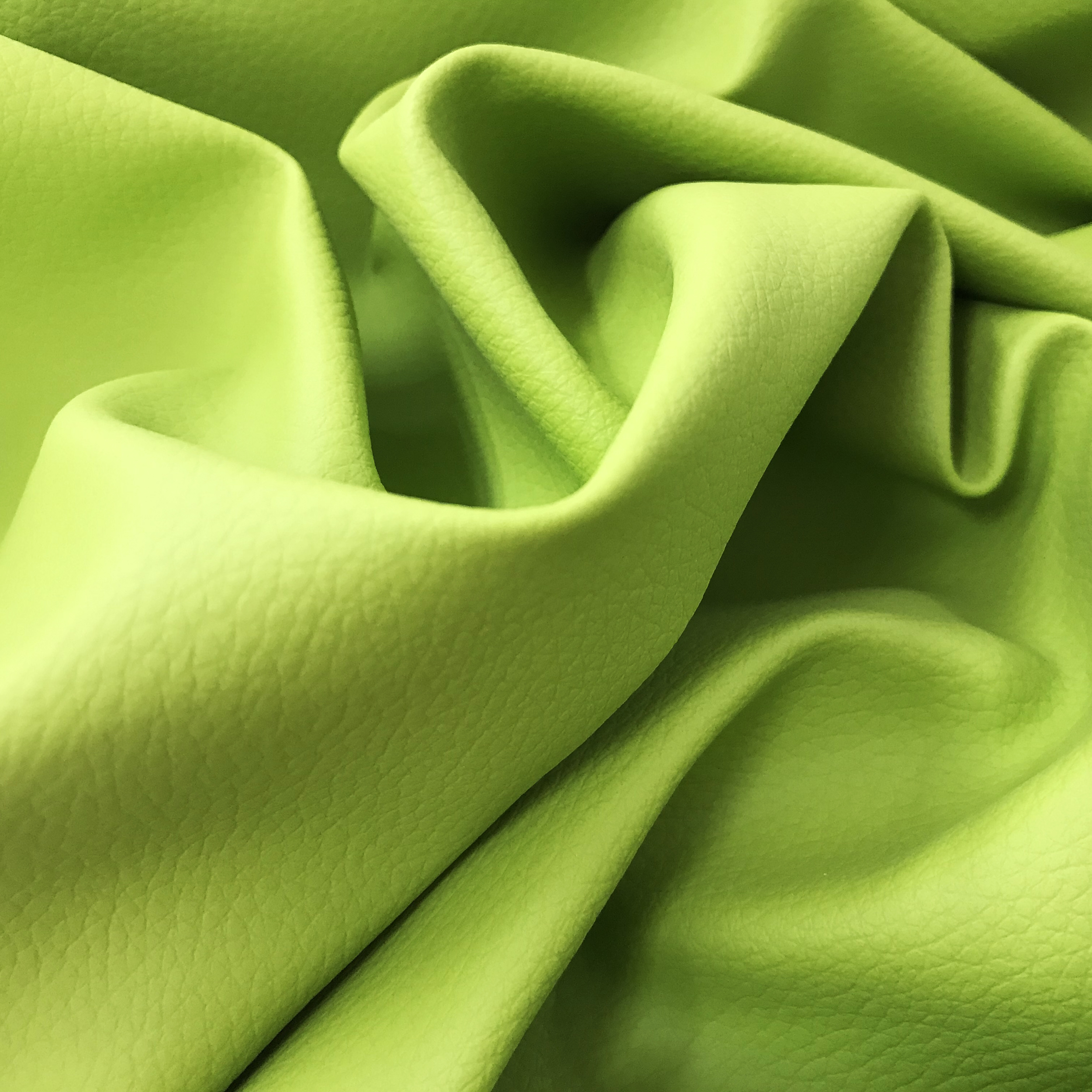 Faux cuir de poids moyen Lux Acid Green