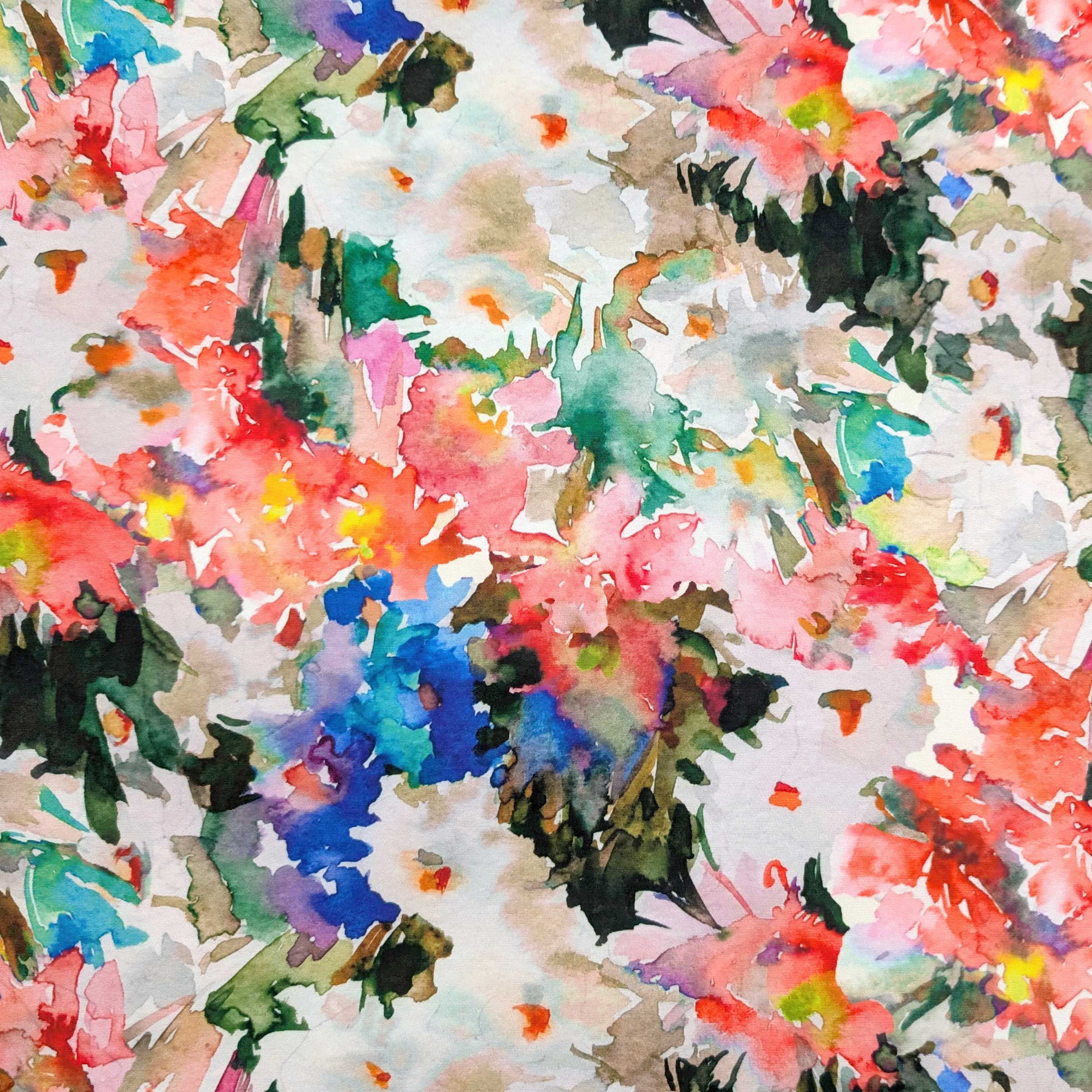 Comfort Cady with Watercolour Flowers Image