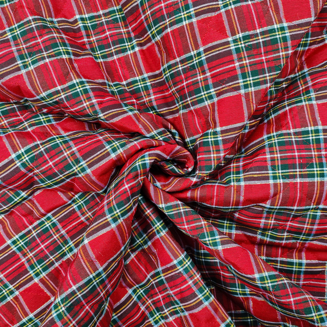 Tessuto Lurex Scozzese Trapuntato Image