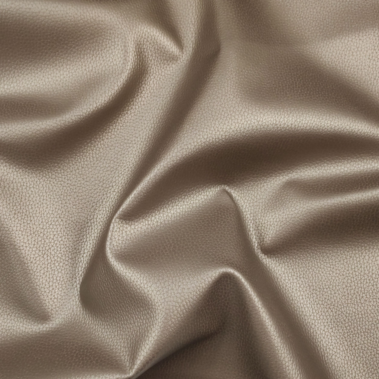 Découpe Faux cuir Doux Métallique Gris colombe 100x140 cm Image