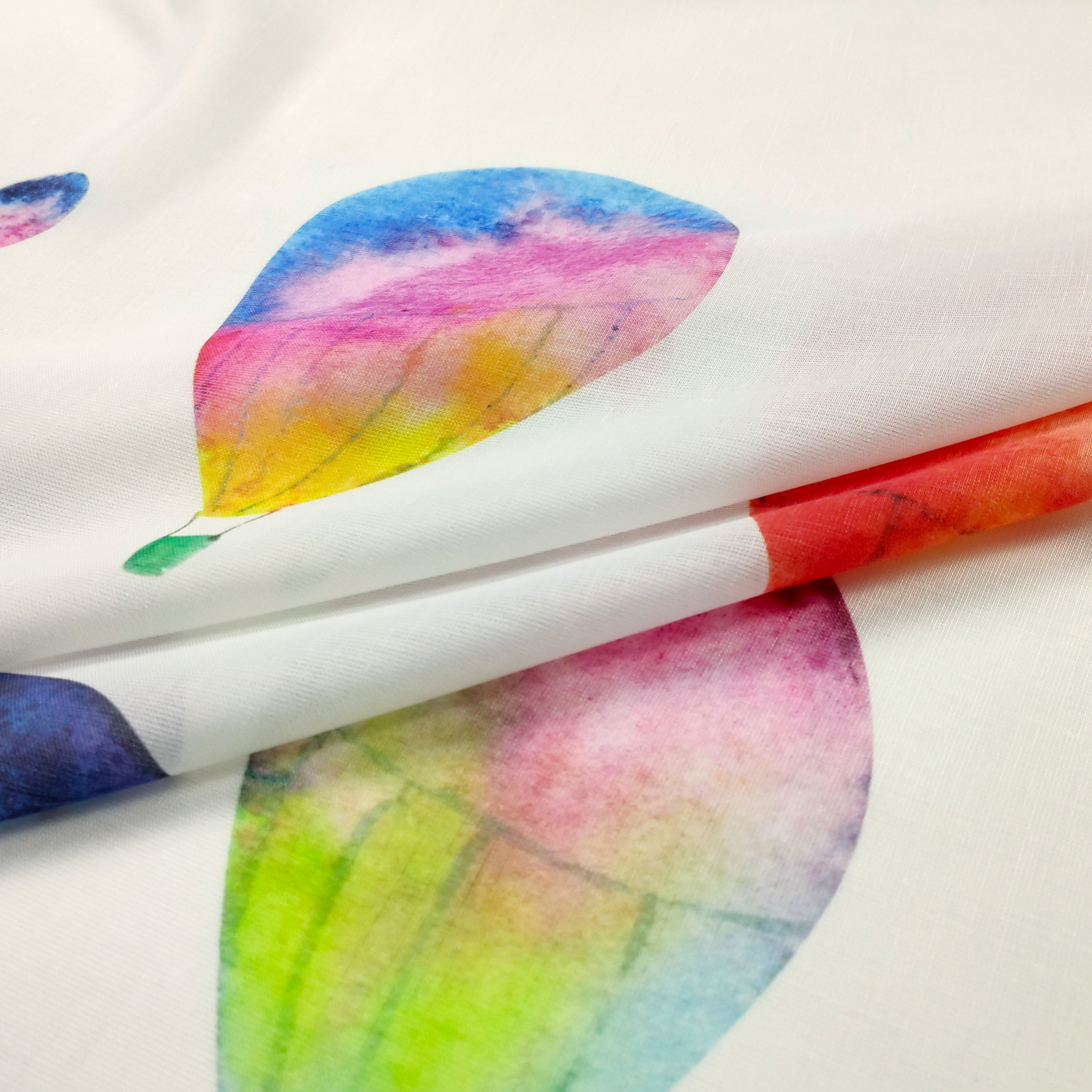 Curtain Fabric Balloon Pattern