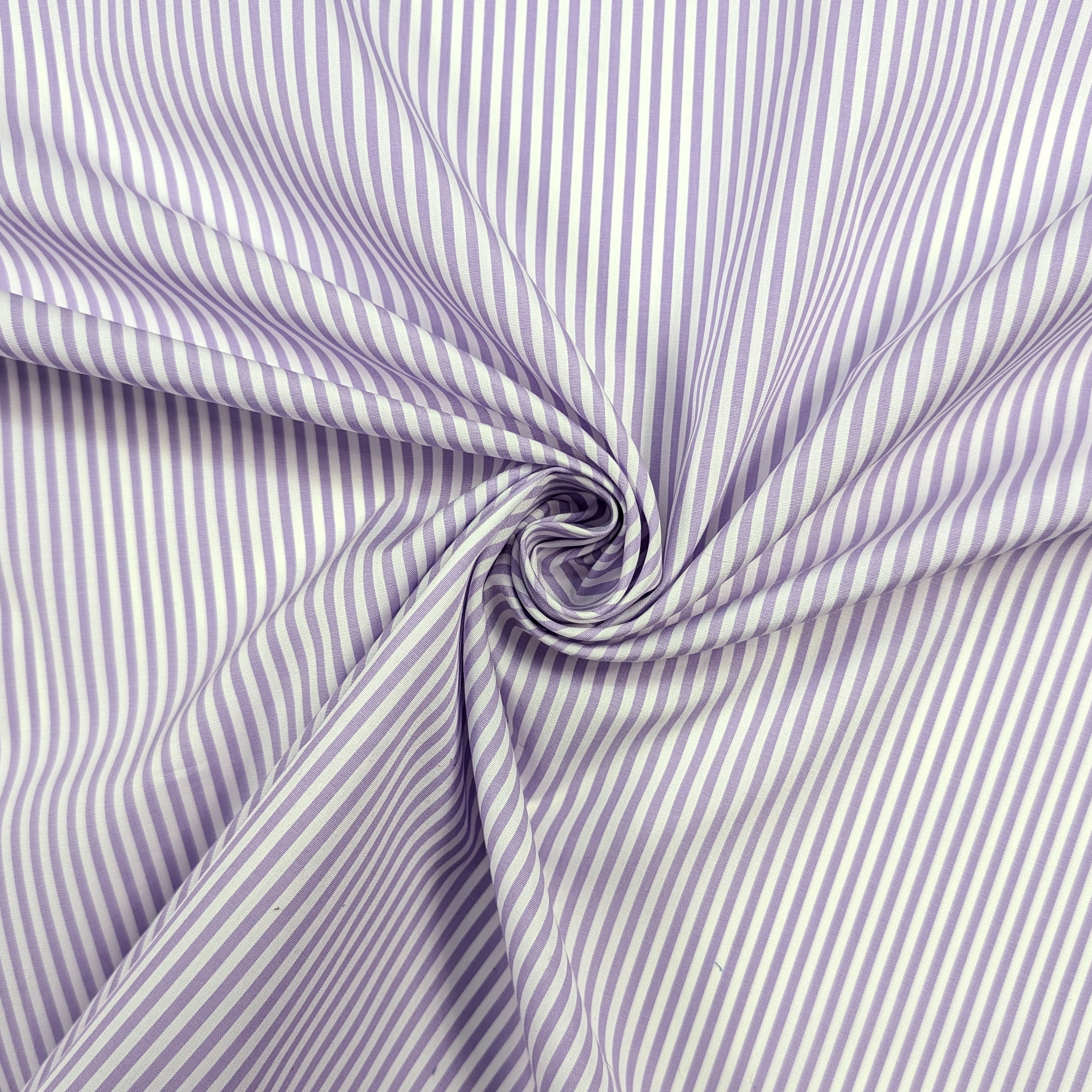 Cotton for Shirting Lilac Stripes Image