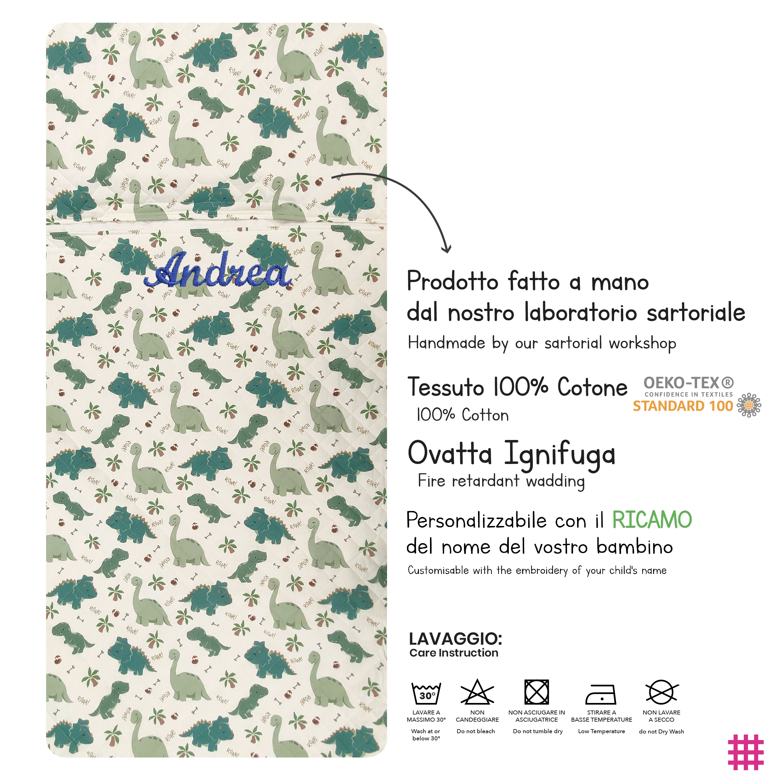 Sac de couchage pour lapin - Panini Fabrics Image