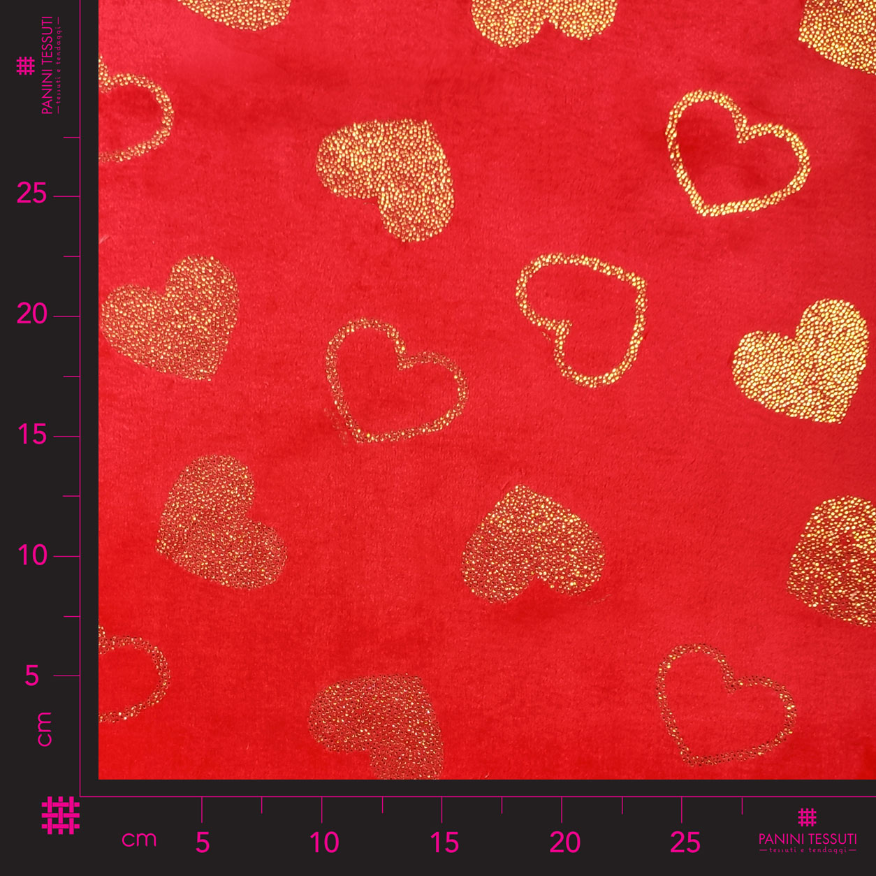 tessuto-pile-rosso-cuori-con-strass-oro