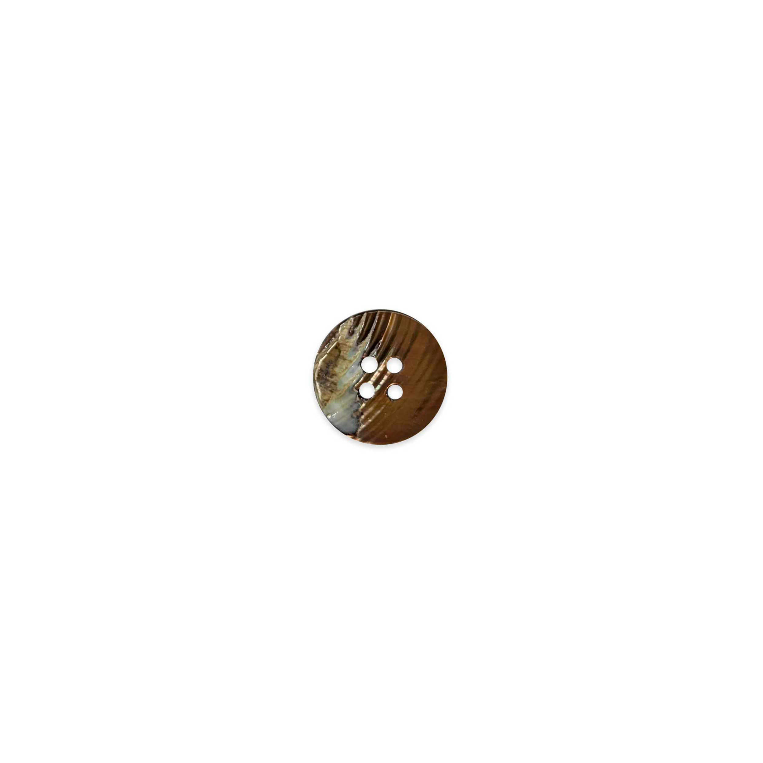 Mother-of-pearl button 4 holes Maroon Lin 24 Image
