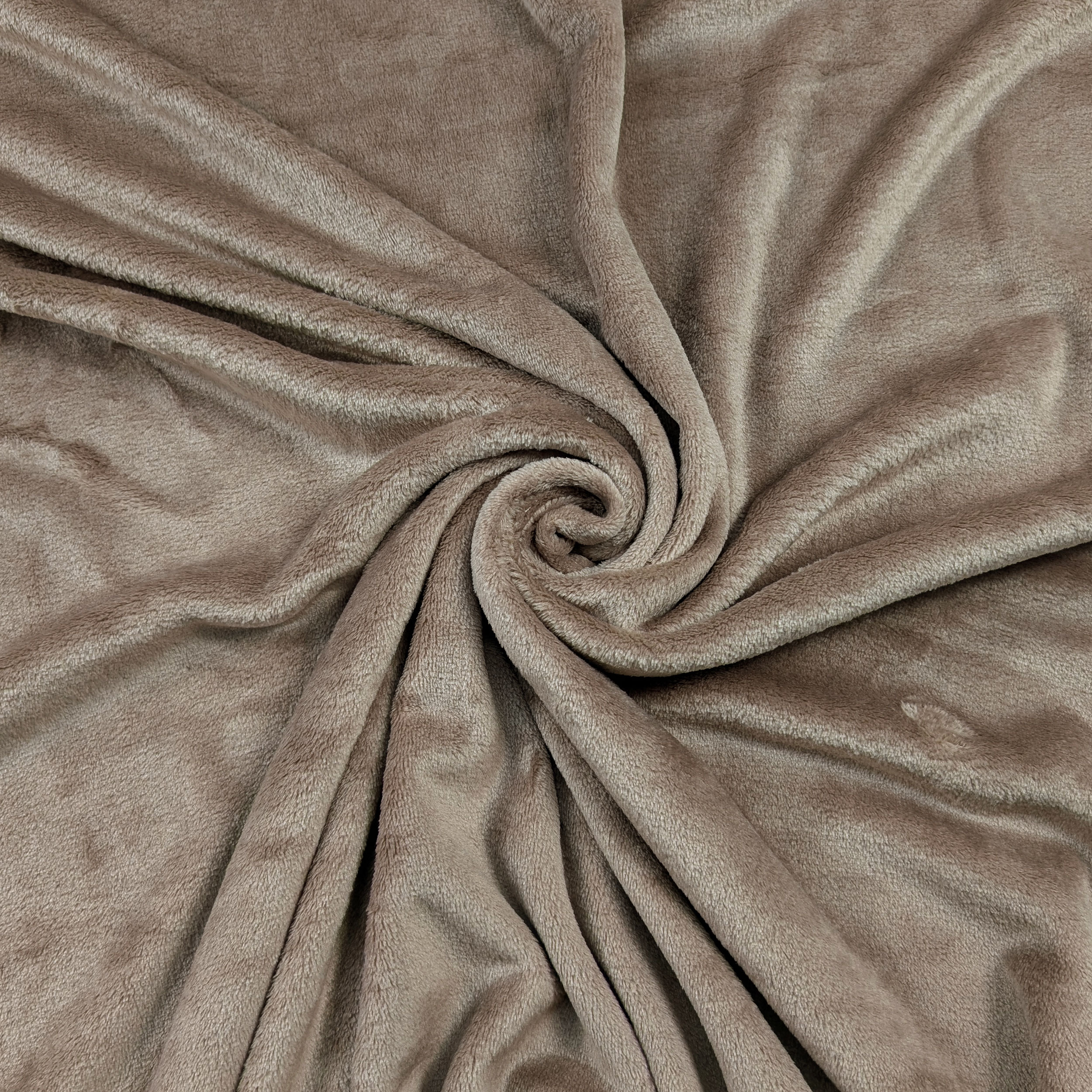 Plain Plush Fleece Fabric Image