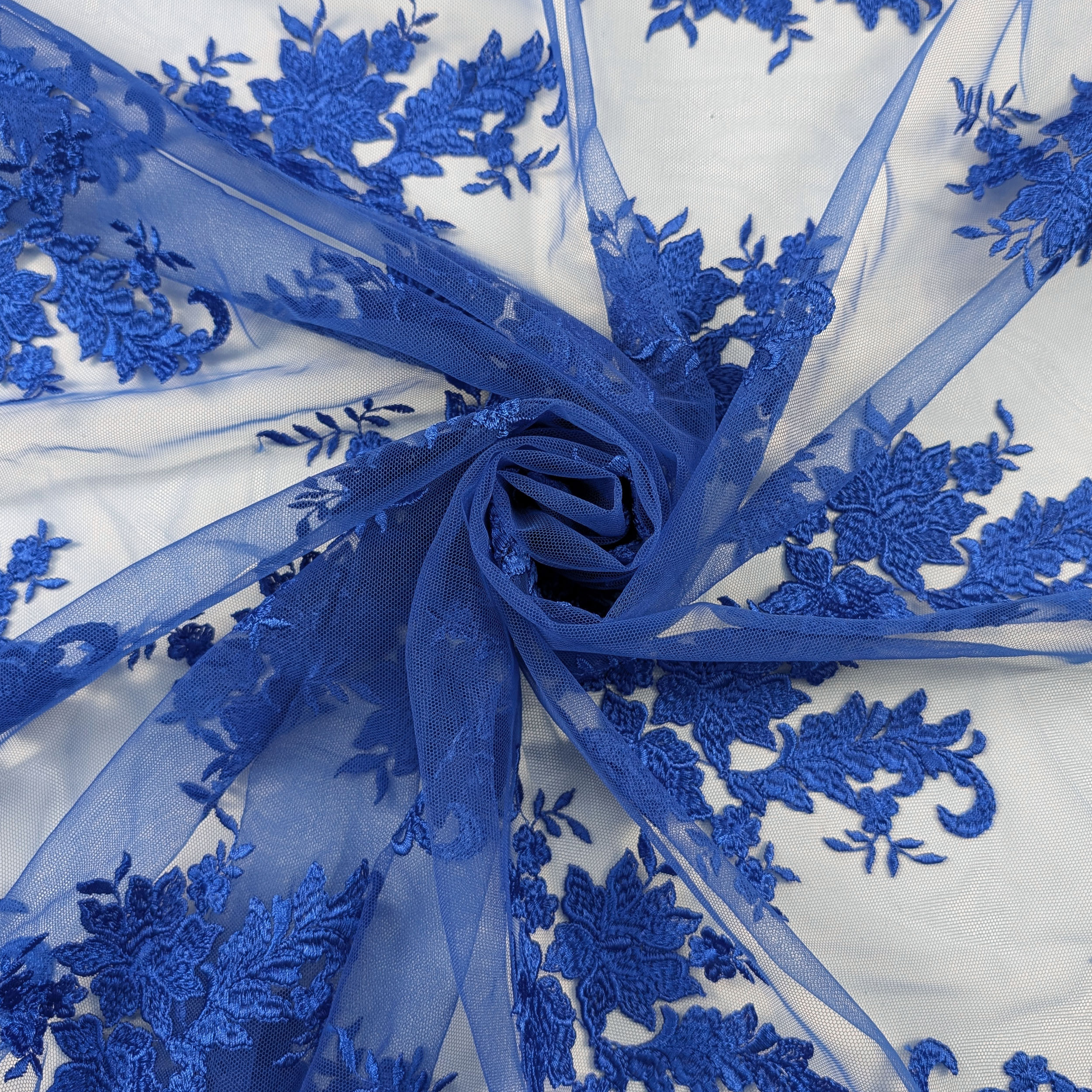 High Fashion Lace Double Edge Bluette Image