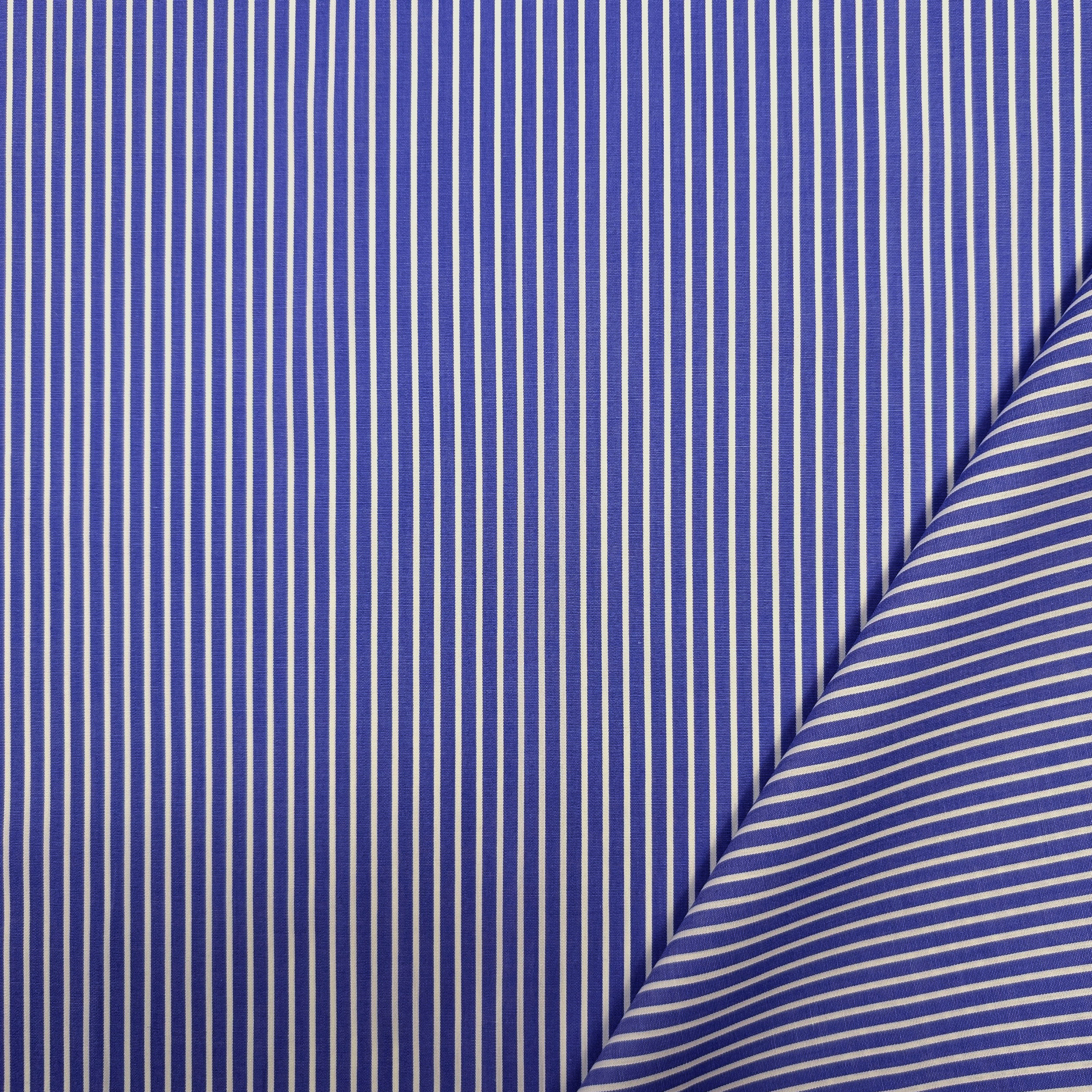 Cotton for Blue Striped Shirts Image