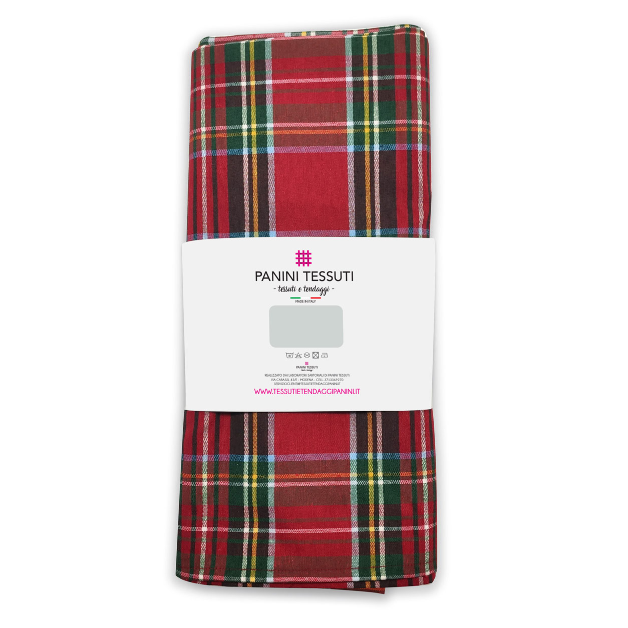 Nappe de table Panini Fabrics Mixed Cotton Plaid
