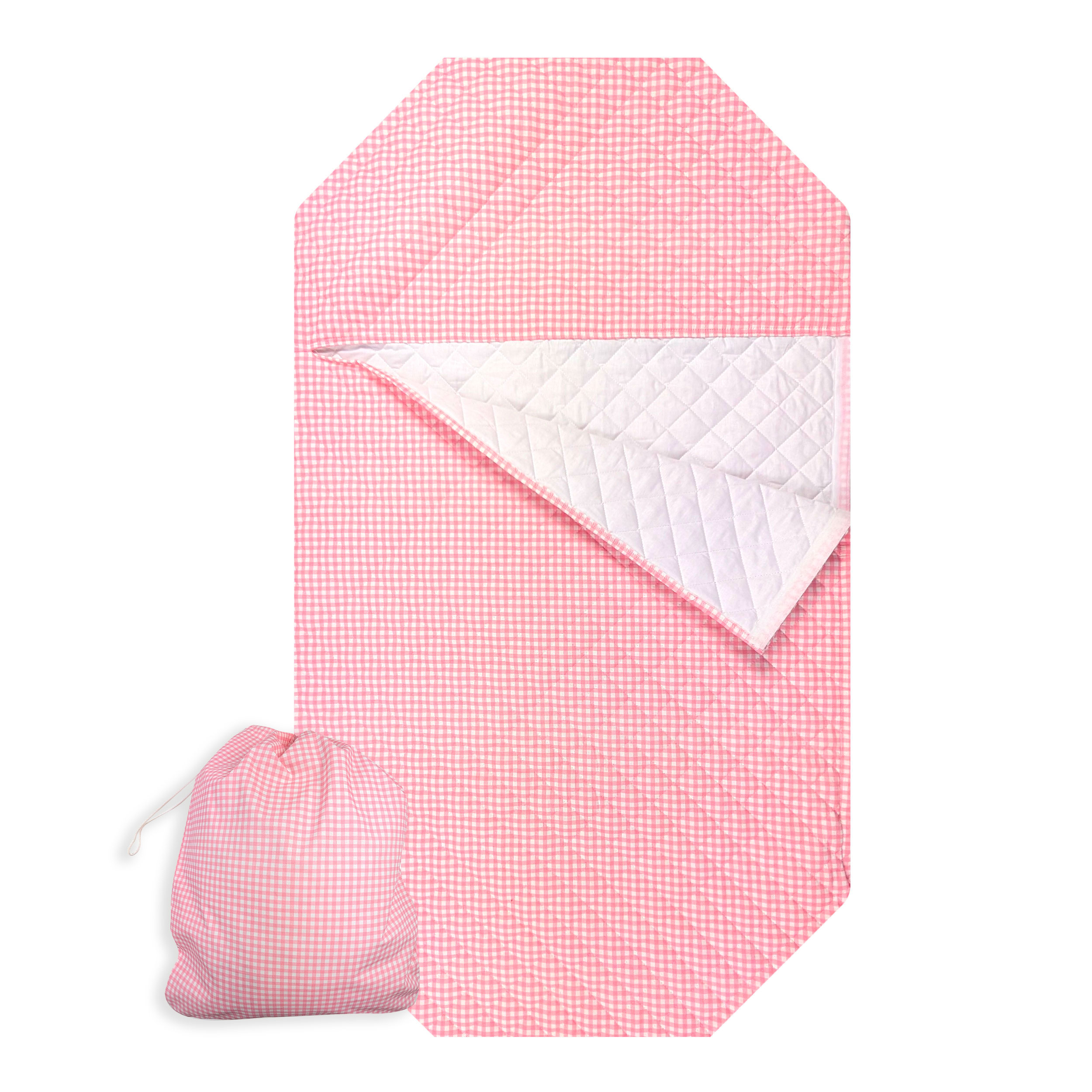 Shaped Sleeping Bag for Brandy Squares Pink