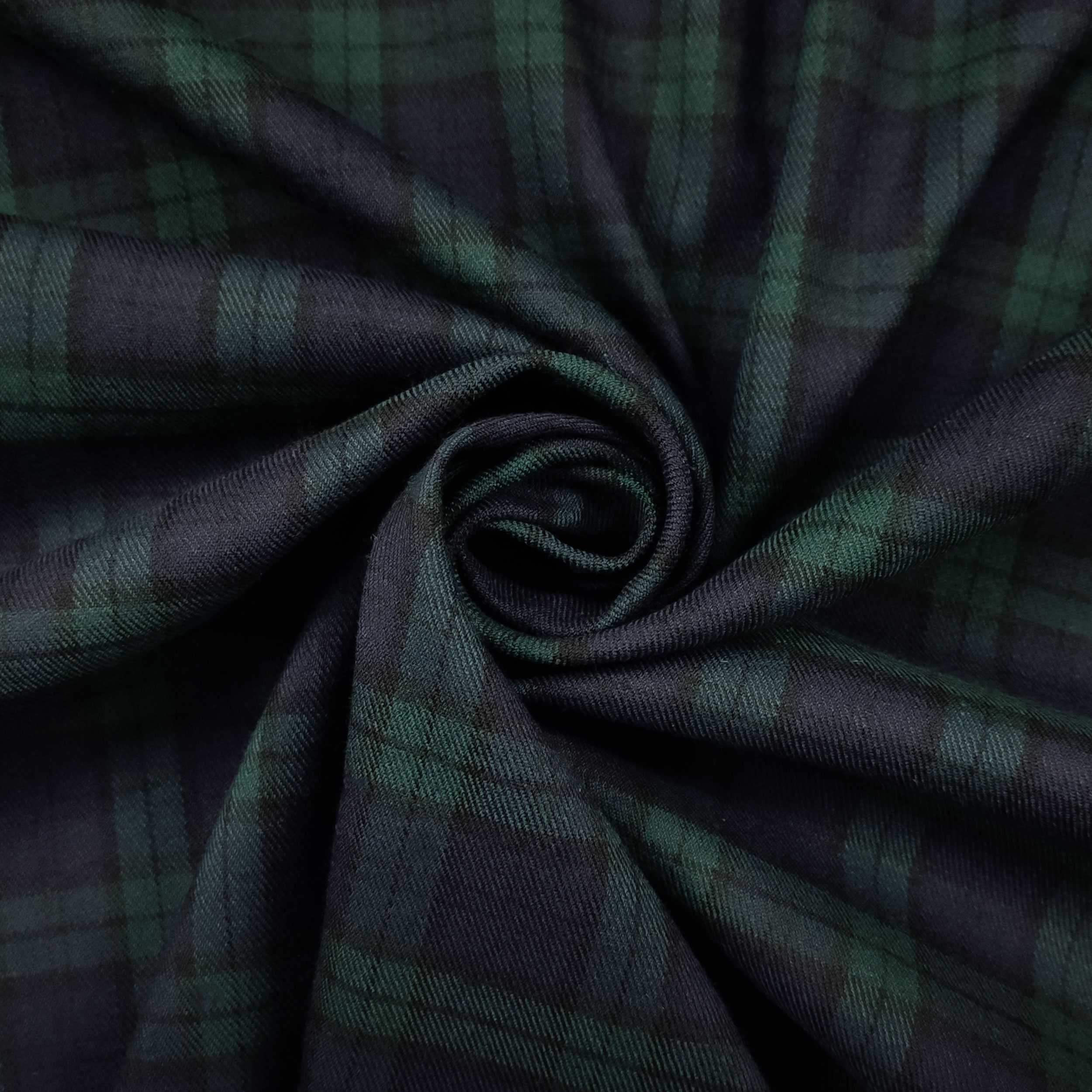 Tela de tartán azul/verde Image