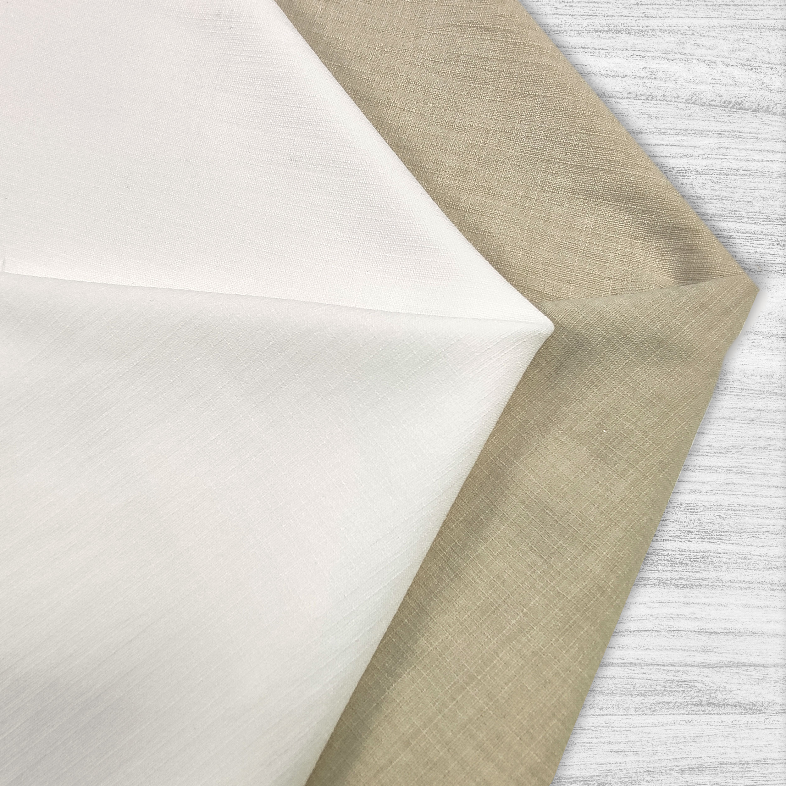 Unicolor Linen Fabric Look Image