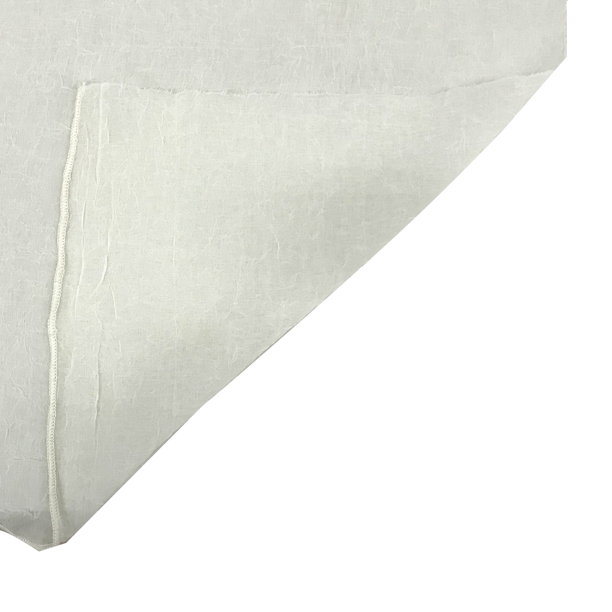 Tissu de rideau en gaze froissée - naturel