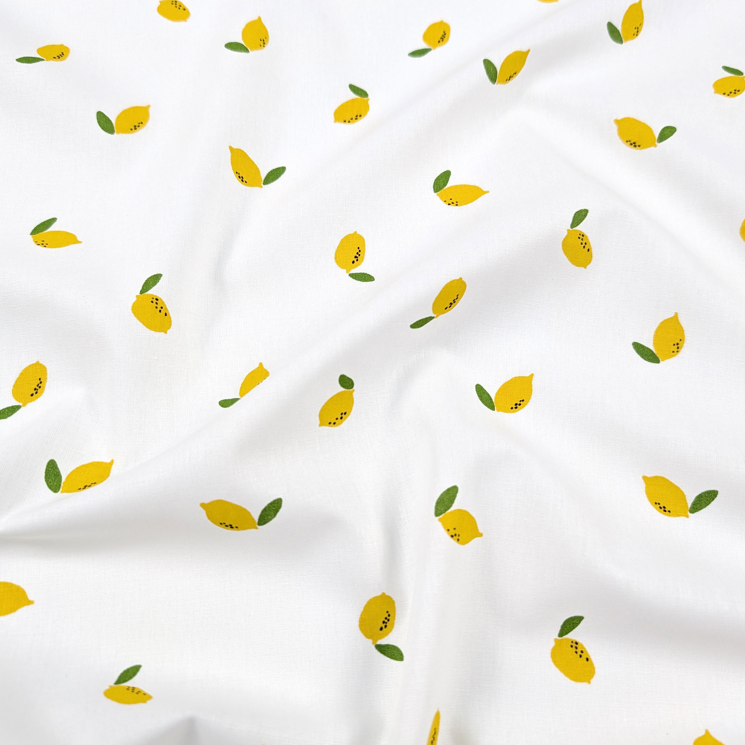 Cotton Poplin Lemons Image