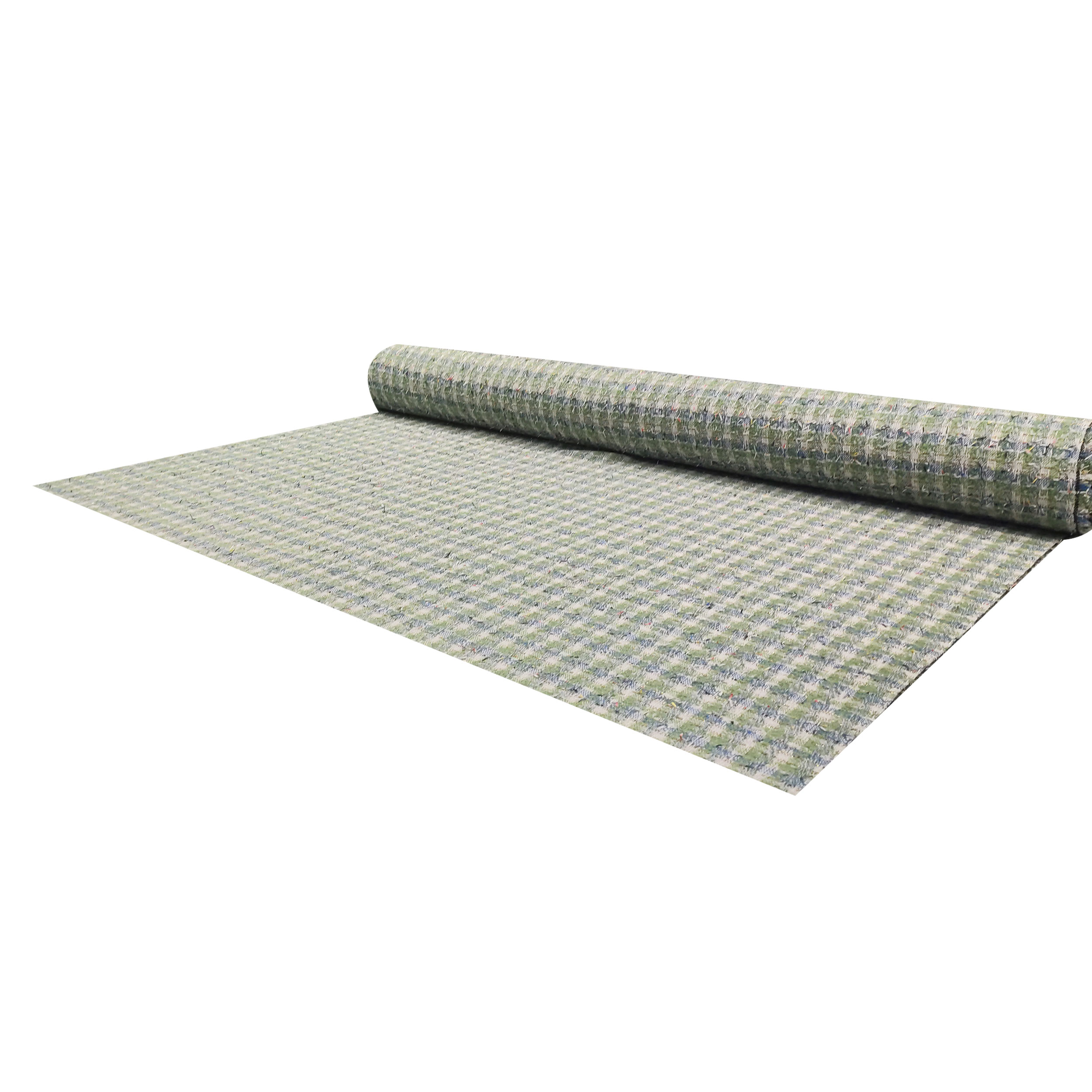 Tissu Jacquard Fashion Green Blue