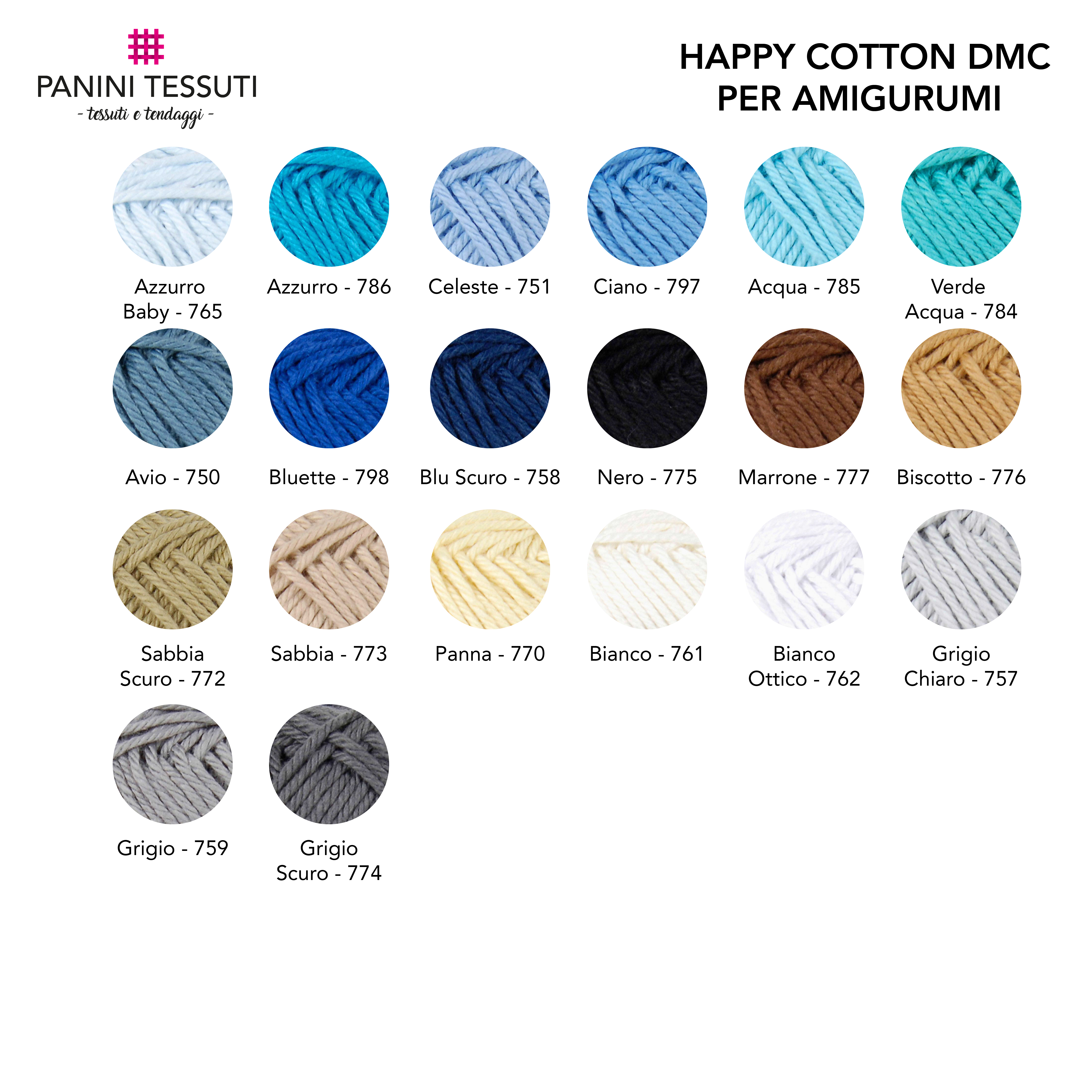Happy Cotton DMC Pour Amigurumi