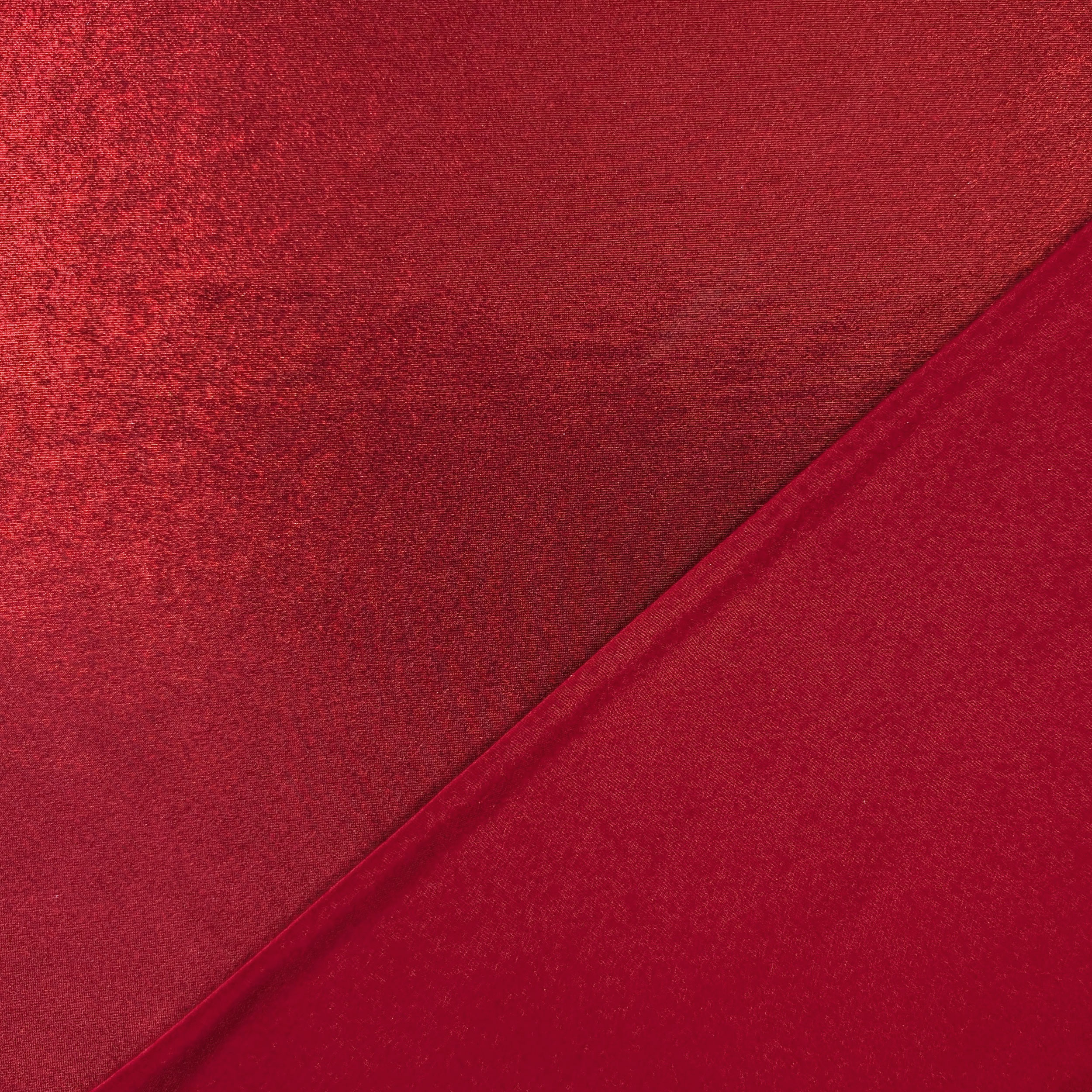 Red Metallic Jersey Image