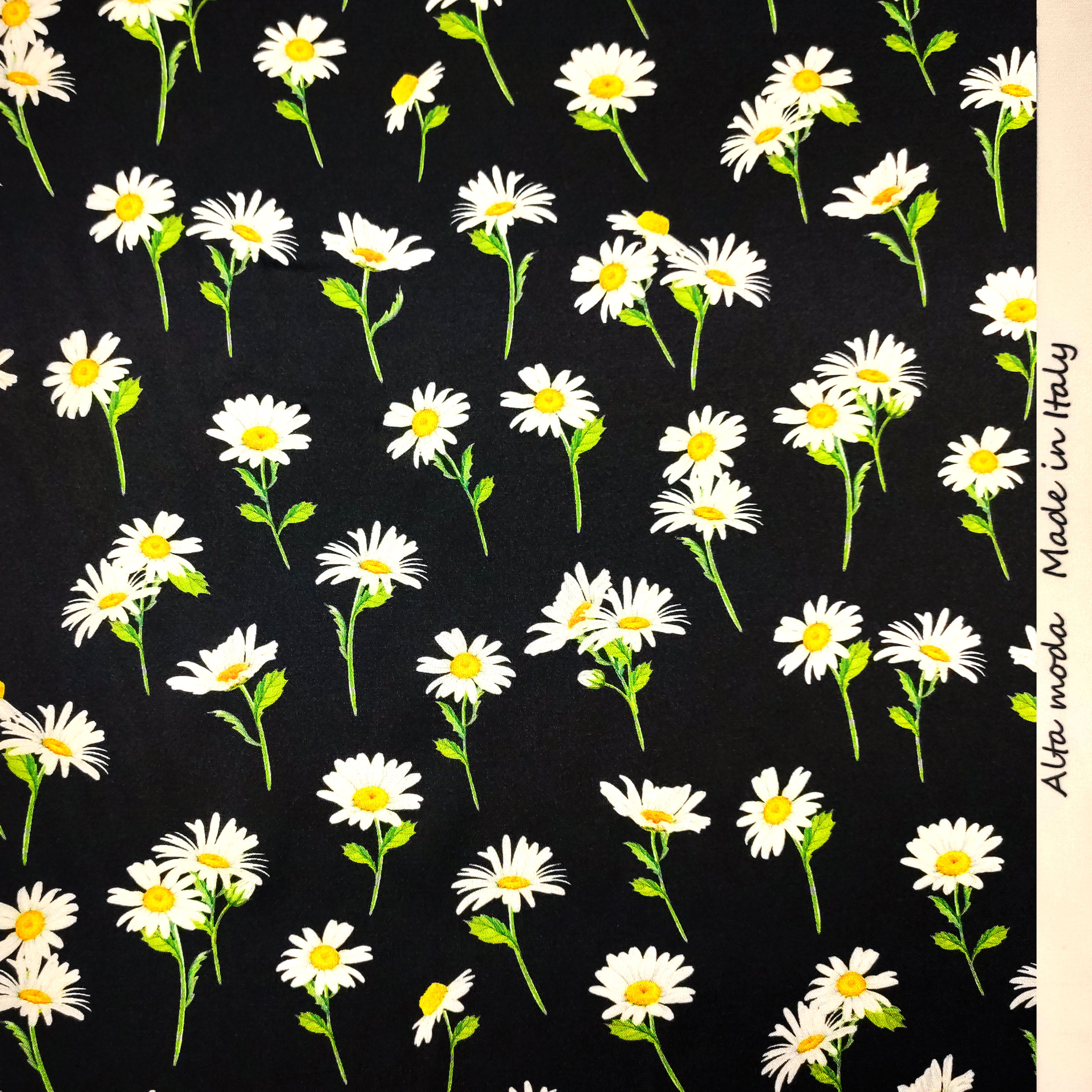 Ensemble élastiqué Rasetto Fashion Black Daisies