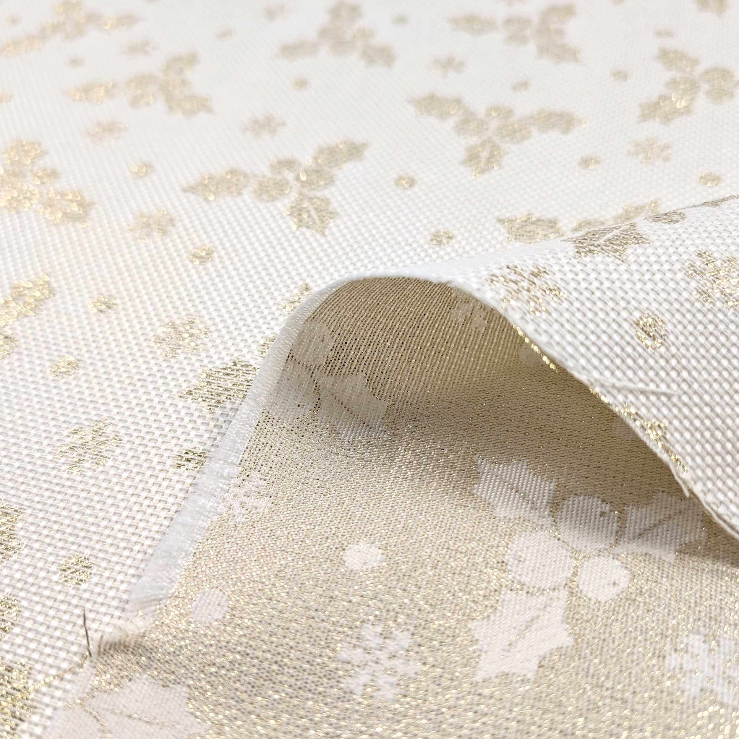 Christmas Jacquard Lurex Lurex Gold Image